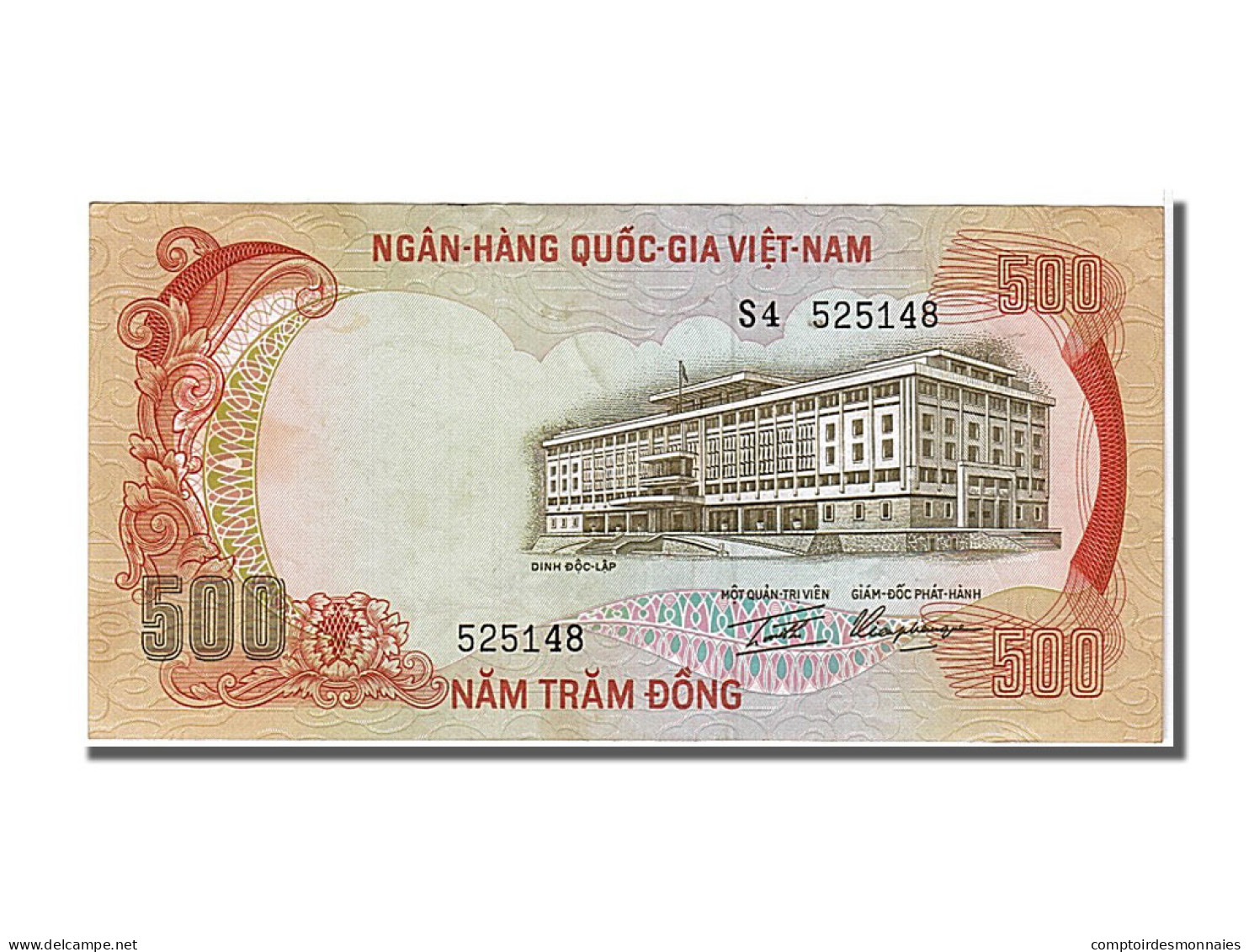 Billet, South Viet Nam, 500 Dông, 1972, NEUF - Vietnam