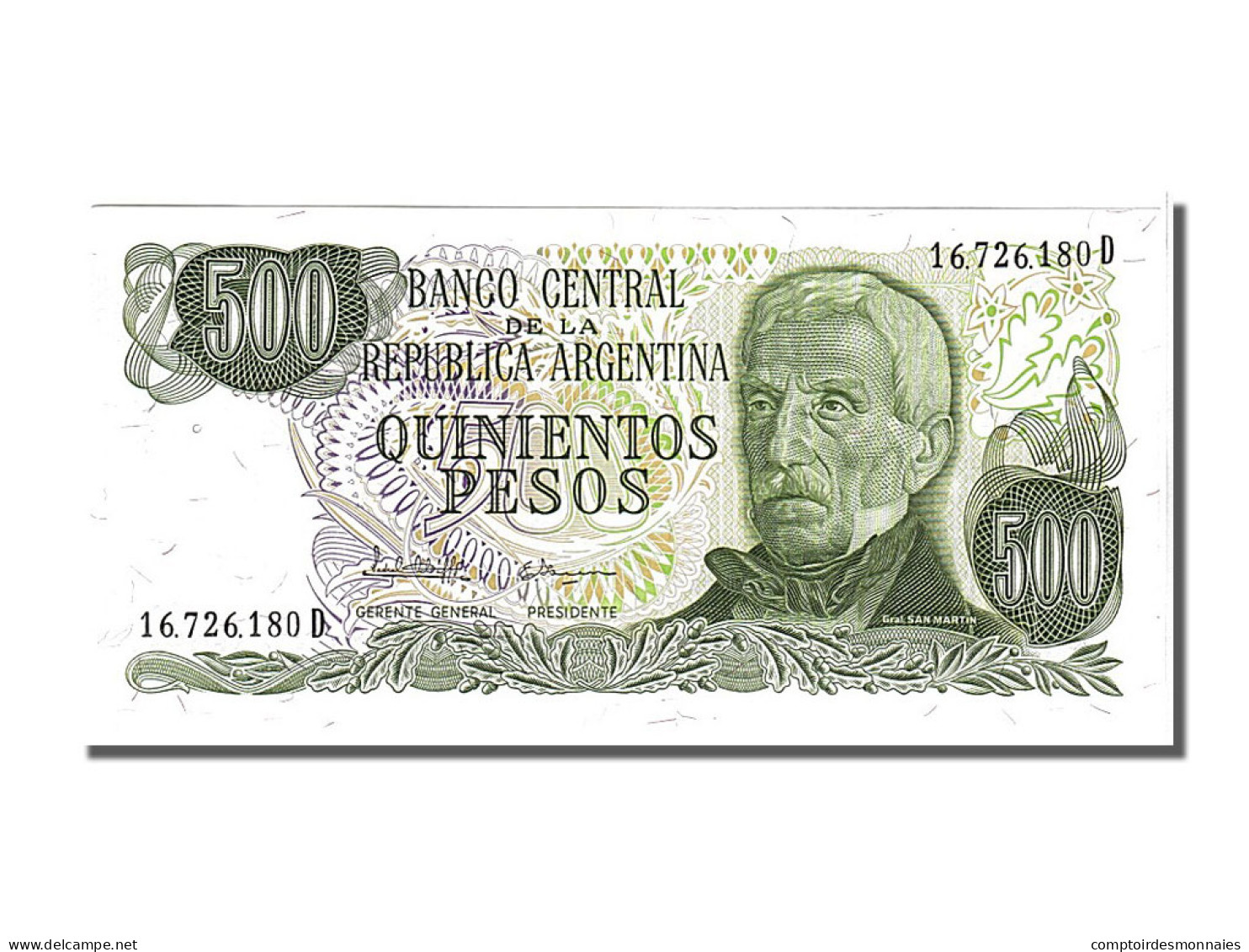 Billet, Argentine, 500 Pesos, 1977, NEUF - Argentine