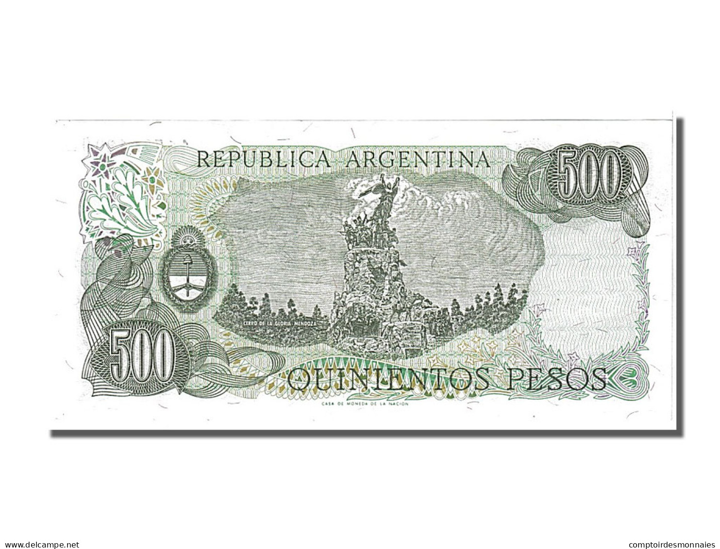 Billet, Argentine, 500 Pesos, 1977, NEUF - Argentina