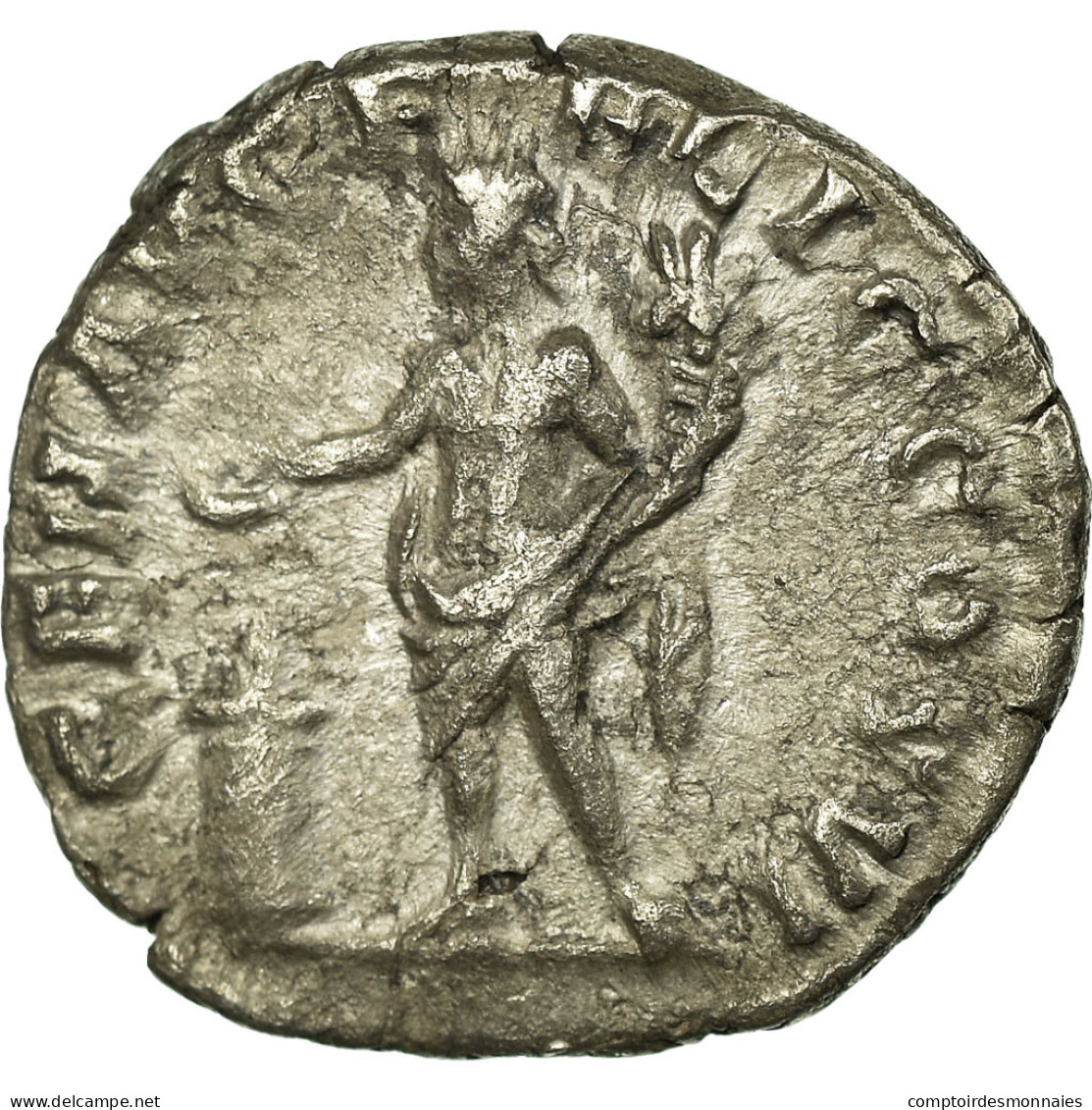 Commode, Denier, Argent, TTB+, Cohen:172 - The Anthonines (96 AD To 192 AD)