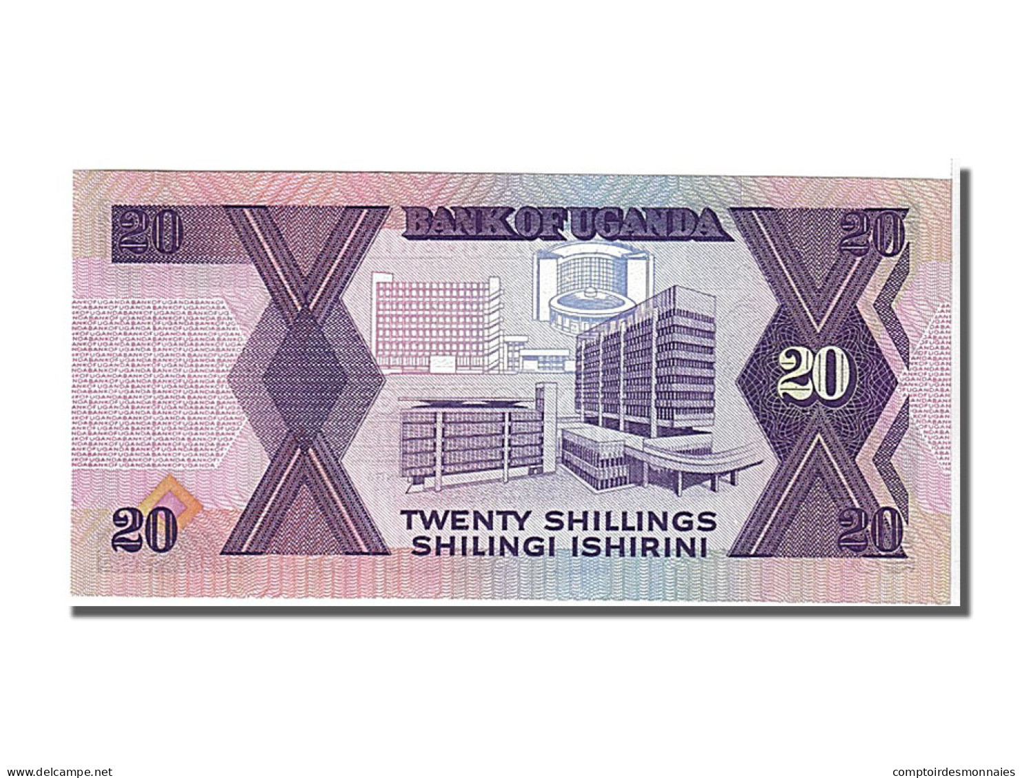 Billet, Uganda, 20 Shillings, 1988, NEUF - Ouganda