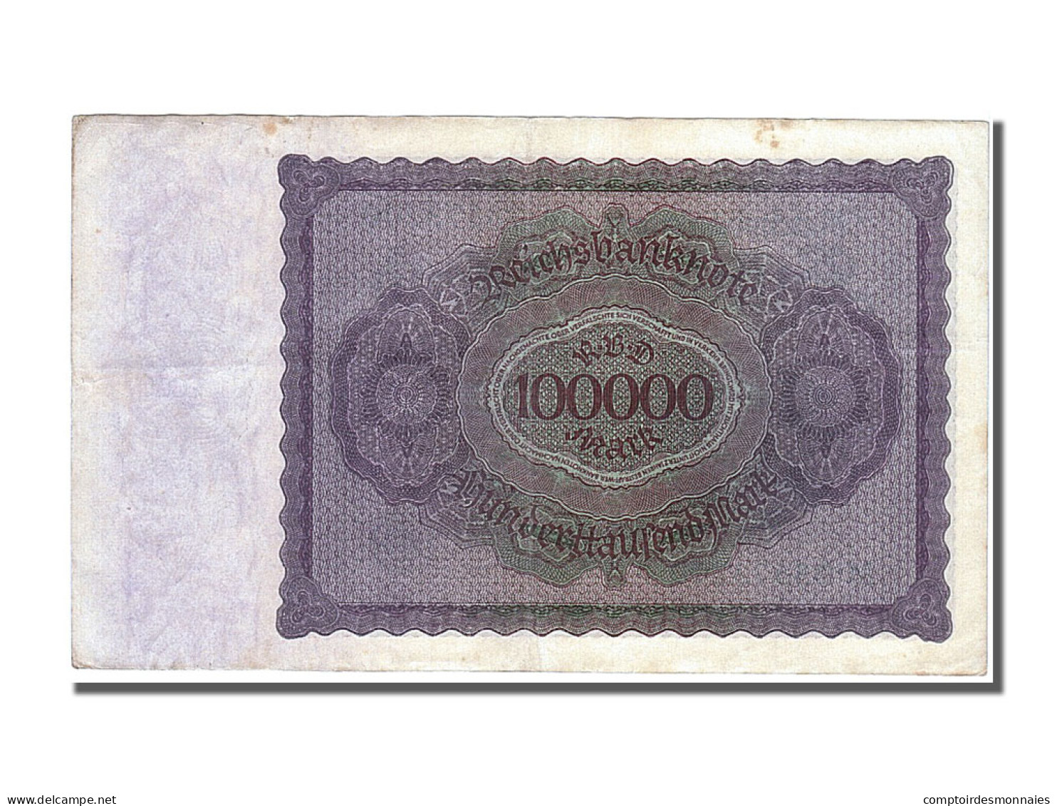 Billet, Allemagne, 100,000 Mark, 1923, 1923-02-01, TTB+ - 100000 Mark