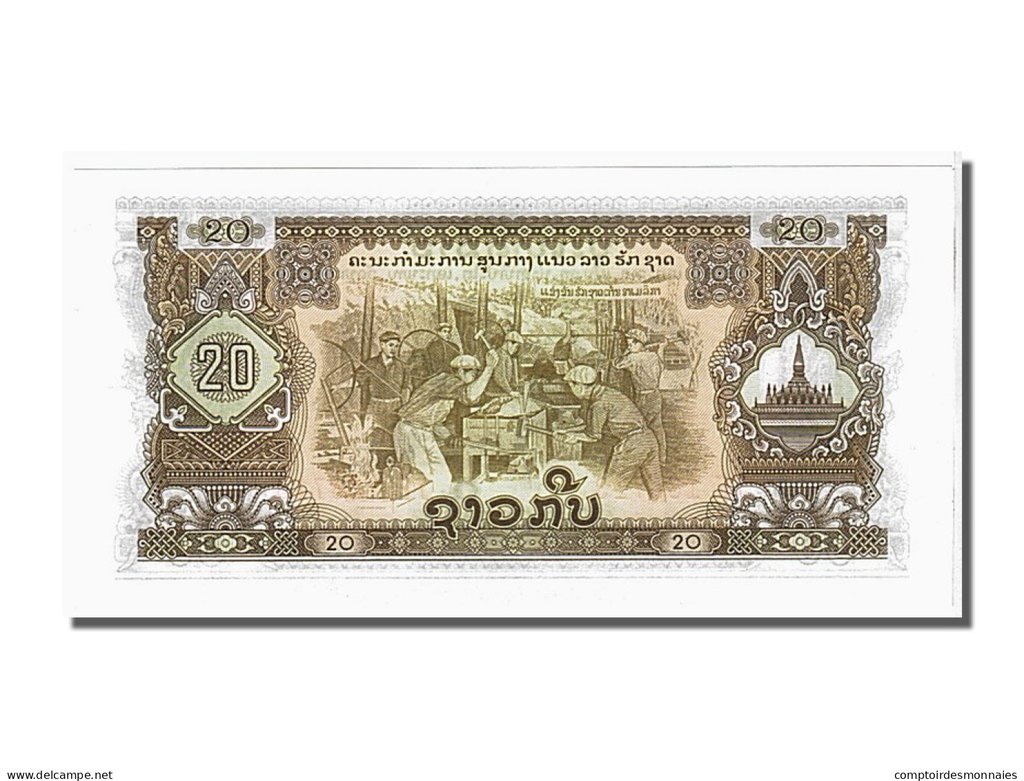 Billet, Lao, 20 Kip, 1975, NEUF - Laos