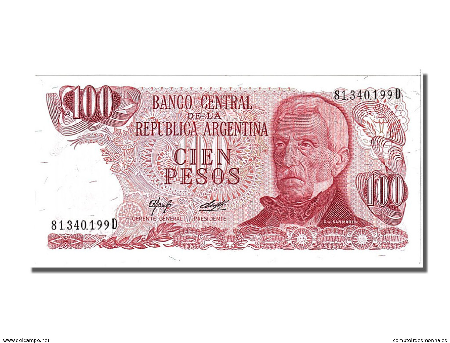 Billet, Argentine, 100 Pesos, 1976, NEUF - Argentina