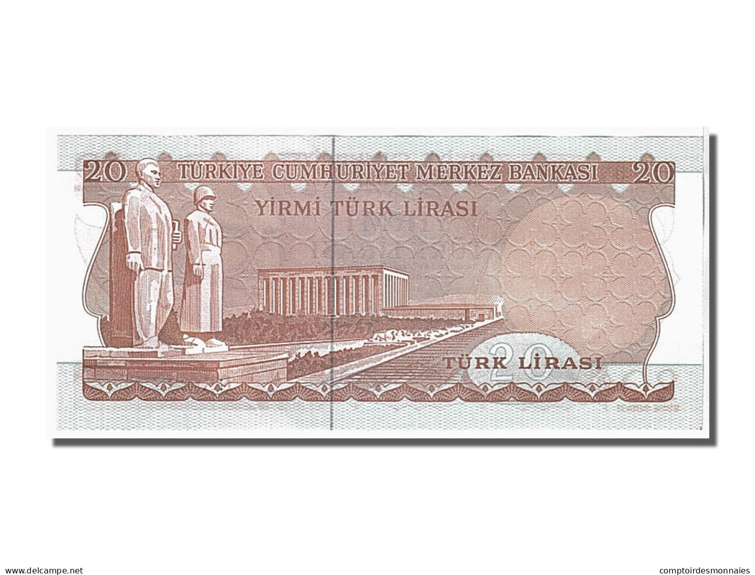 Billet, Turquie, 20 Lira, 1970, KM:187a, NEUF - Turquie