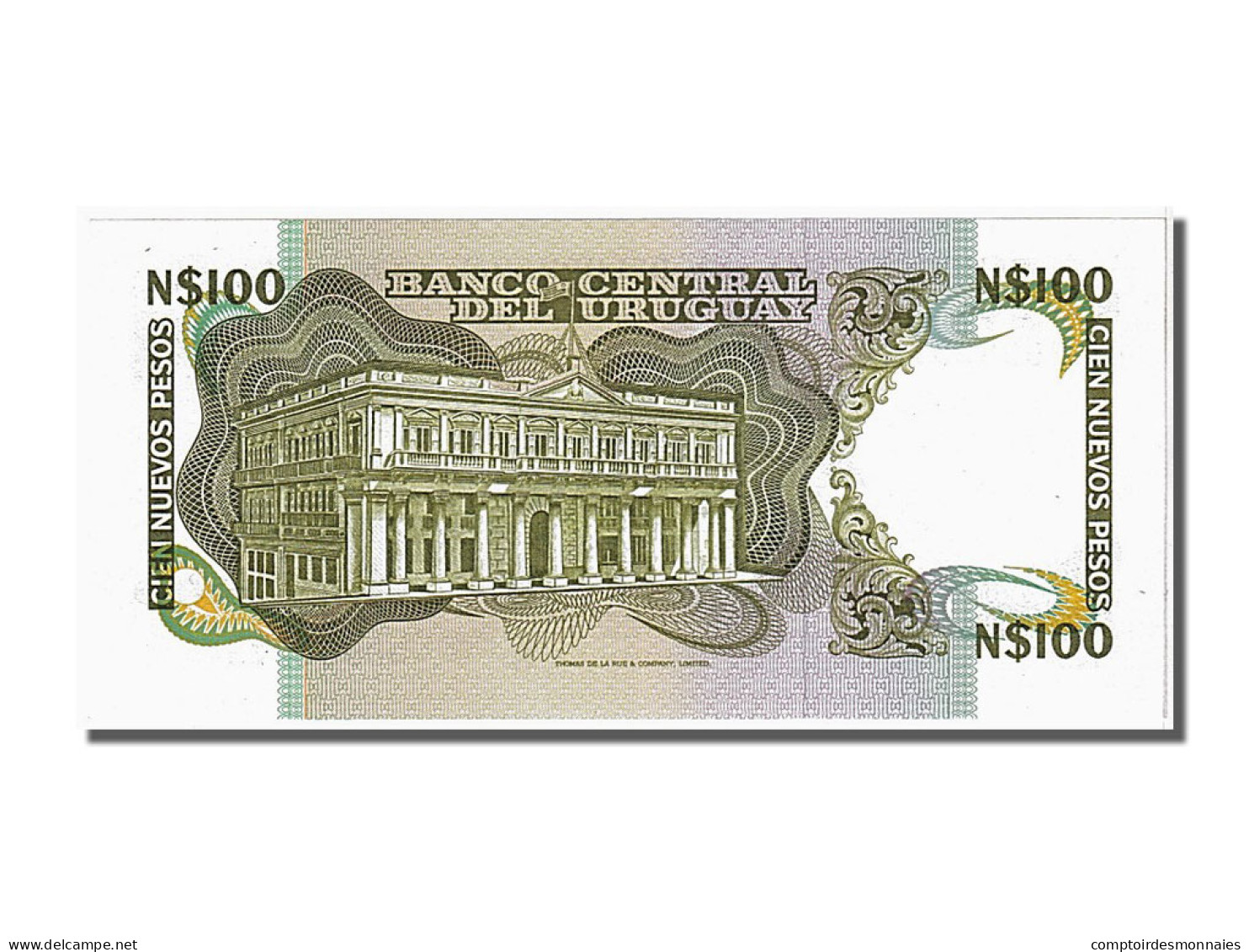 Billet, Uruguay, 100 Nuevos Pesos, 1987, NEUF - Uruguay