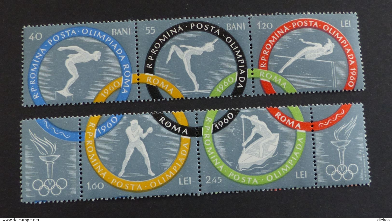 Romania   1853 -58    Olympic Summer Games Rome, Sport   **  MNH   #6461 - Neufs