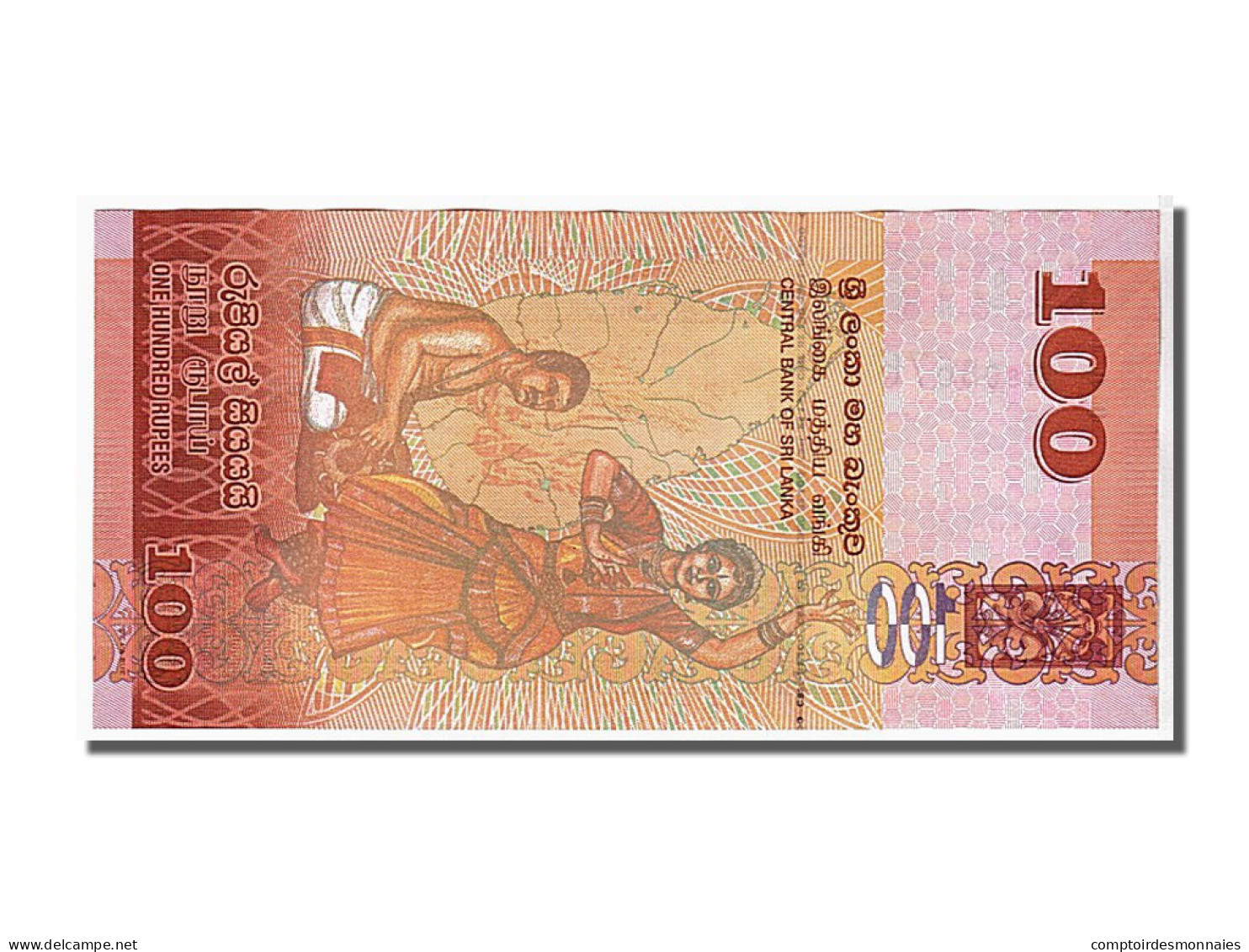 Billet, Sri Lanka, 100 Rupees, 2010, KM:125a, NEUF - Sri Lanka