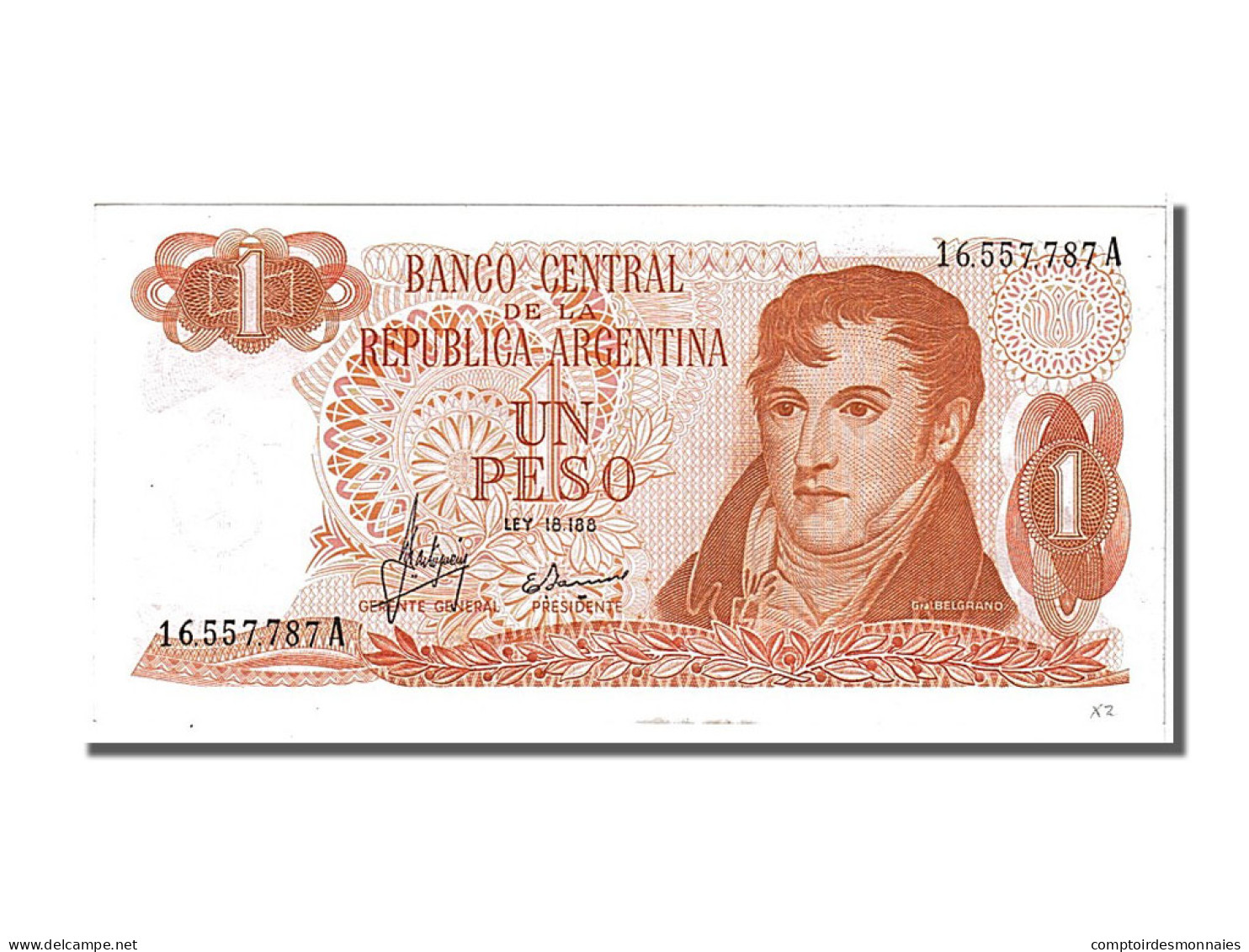 Billet, Argentine, 1 Peso, 1970, NEUF - Argentina