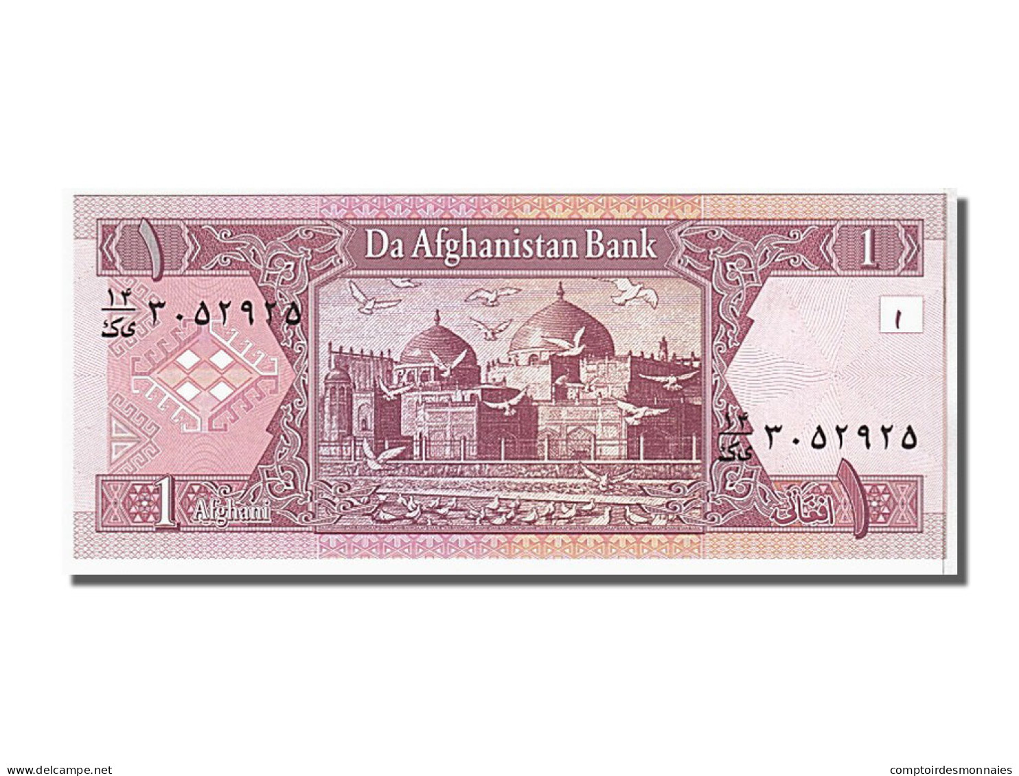 Billet, Afghanistan, 1 Afghani, 2002, KM:64a, NEUF - Afghanistan