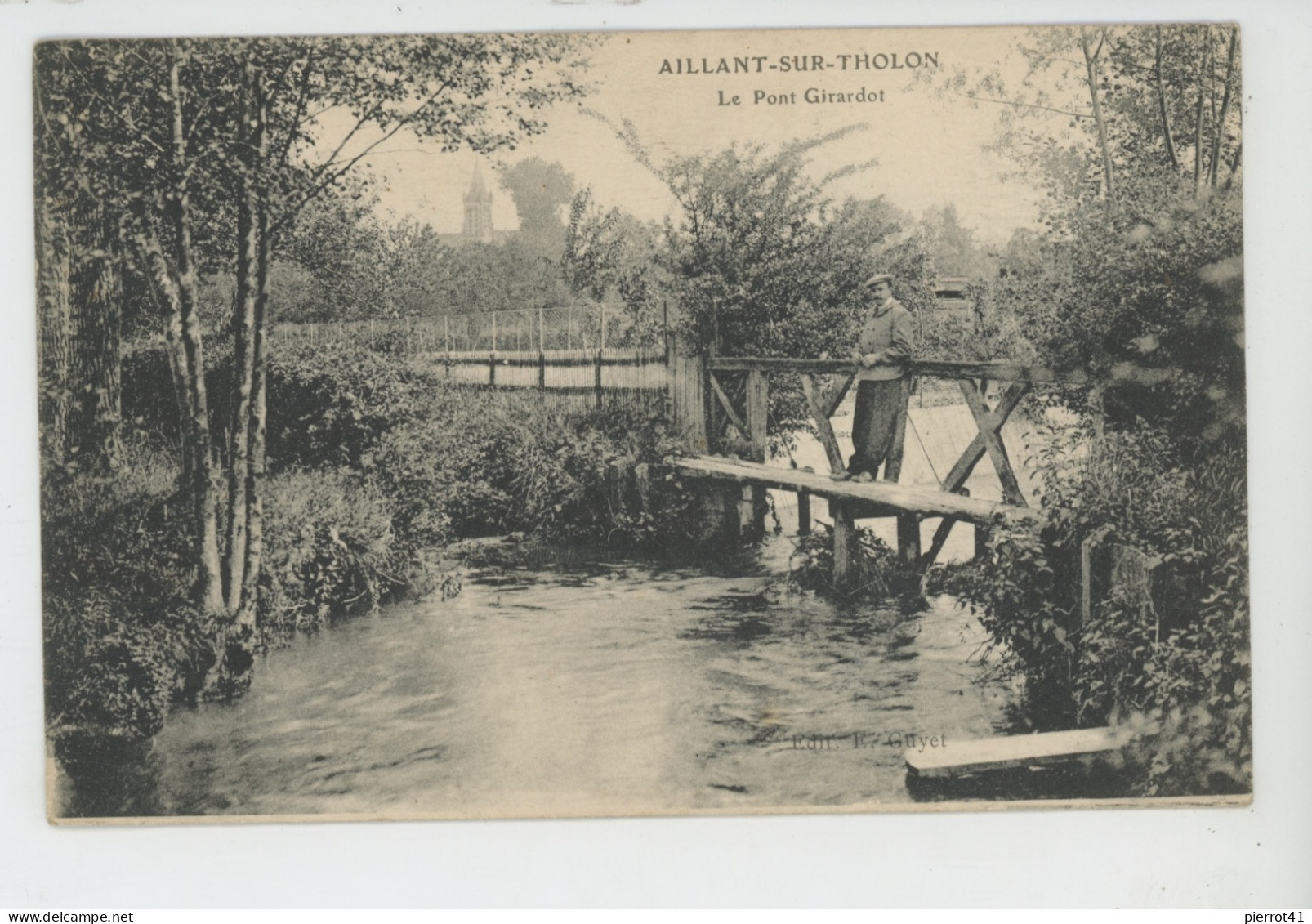 AILLANT SUR THOLON - Le Pont Girardot - Aillant Sur Tholon