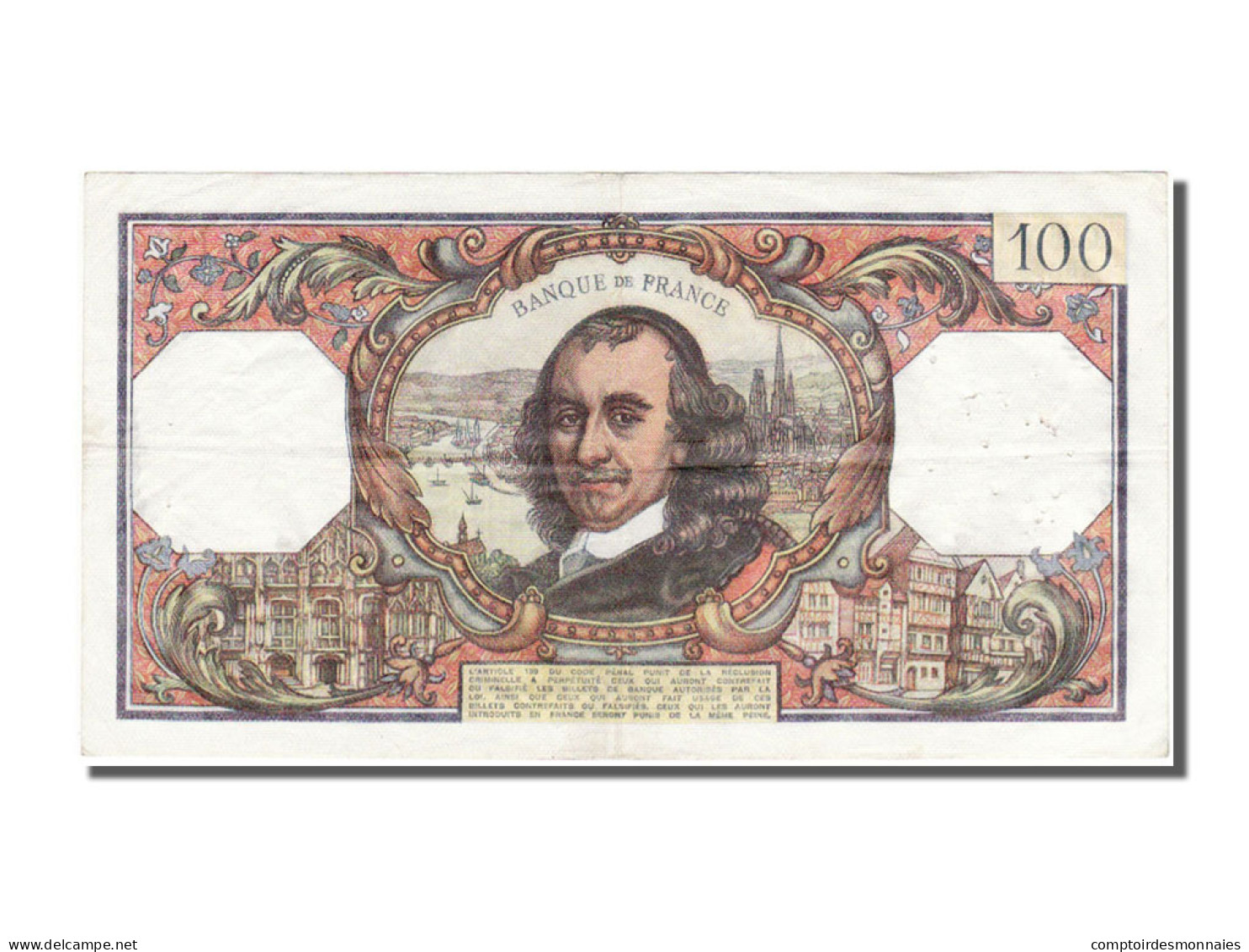 Billet, France, 100 Francs, 100 F 1964-1979 ''Corneille'', 1976, 1976-11-04 - 100 F 1964-1979 ''Corneille''