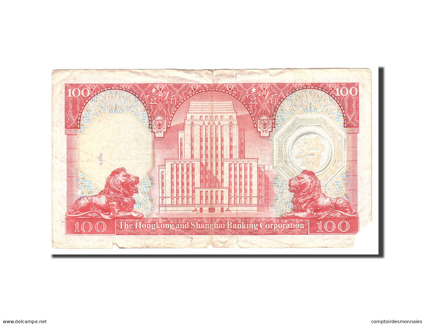 Billet, Hong Kong, 100 Dollars, 1983, 1983-03-31, KM:187d, B - Hong Kong