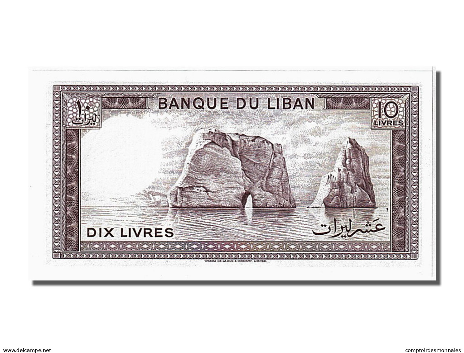 Billet, Lebanon, 10 Livres, 1986, NEUF - Libano