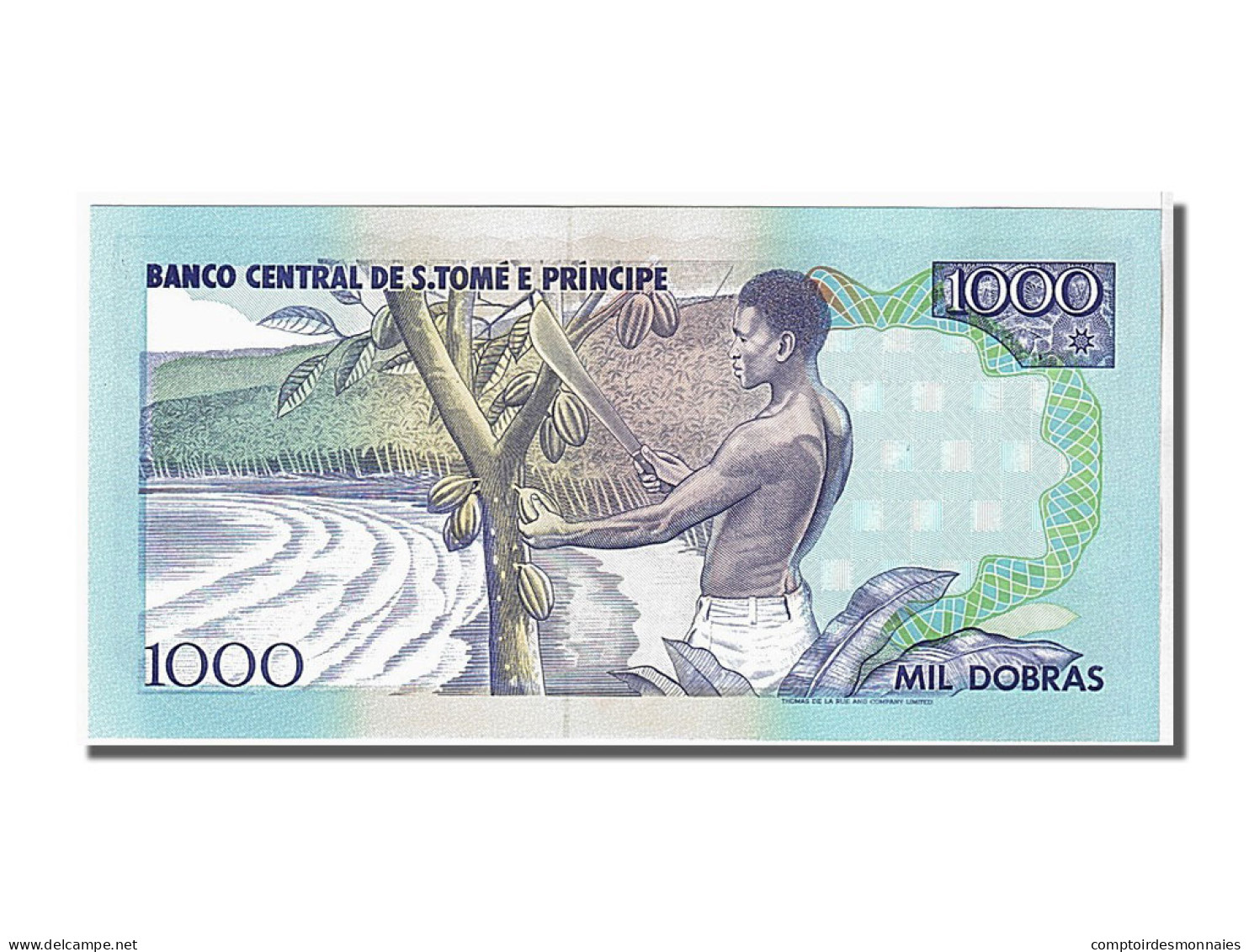 Billet, Saint Thomas And Prince, 1000 Dobras, 1993, KM:64, NEUF - San Tomé Y Príncipe