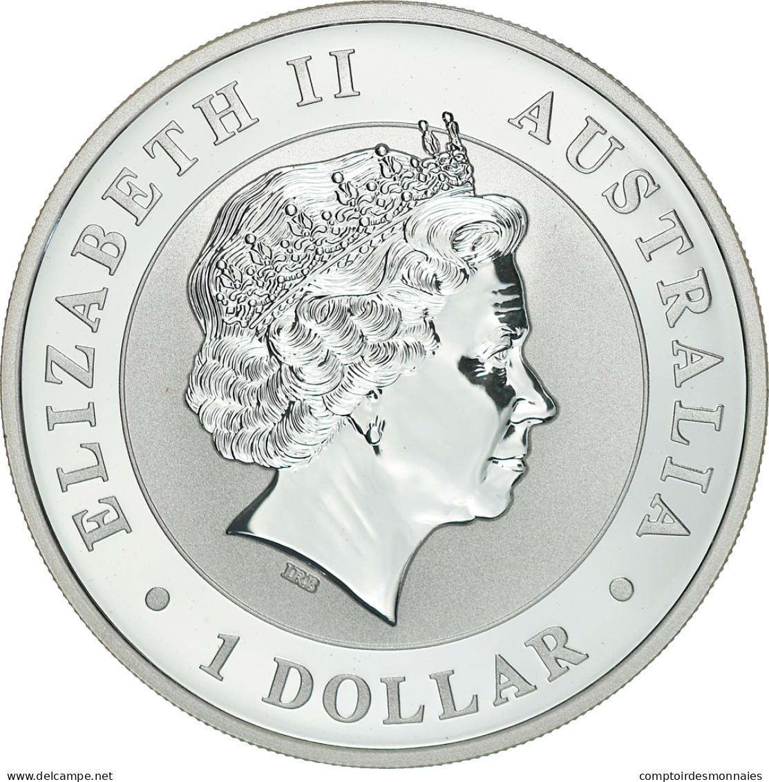 Monnaie, Australie, Elizabeth II, Dollar, 2012, Perth, Koala, FDC, Argent - Altri & Non Classificati