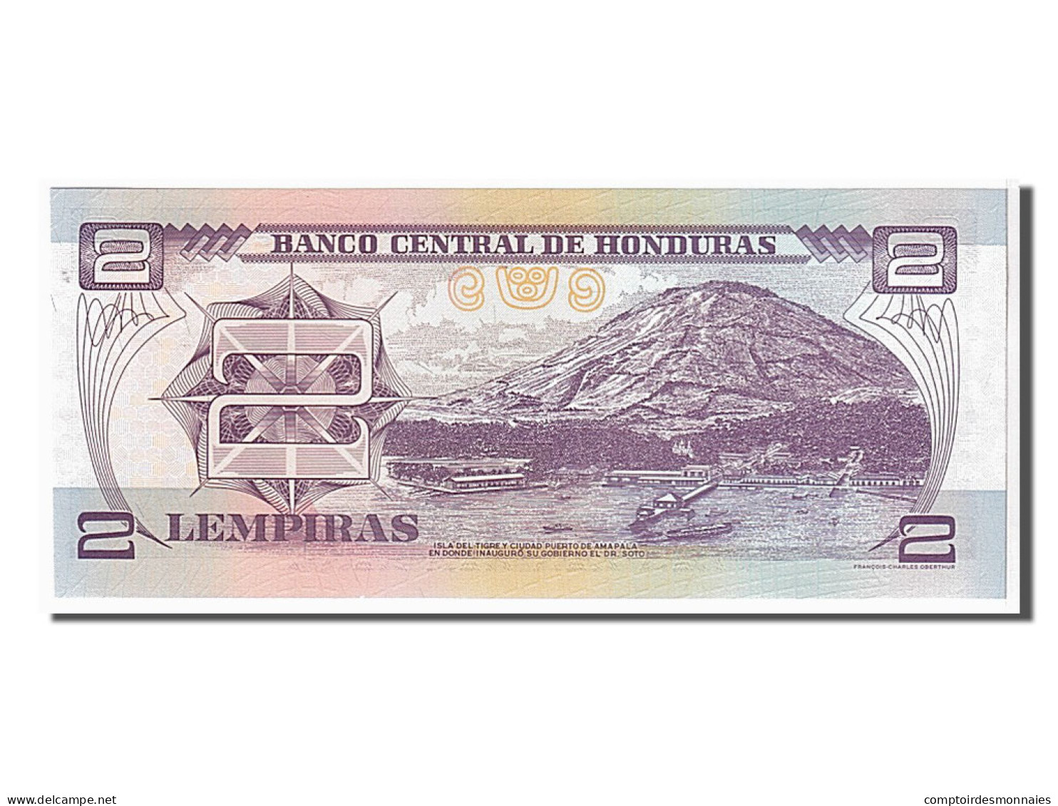 Billet, Honduras, 2 Lempiras, 2004, KM:80Ae, NEUF - Honduras