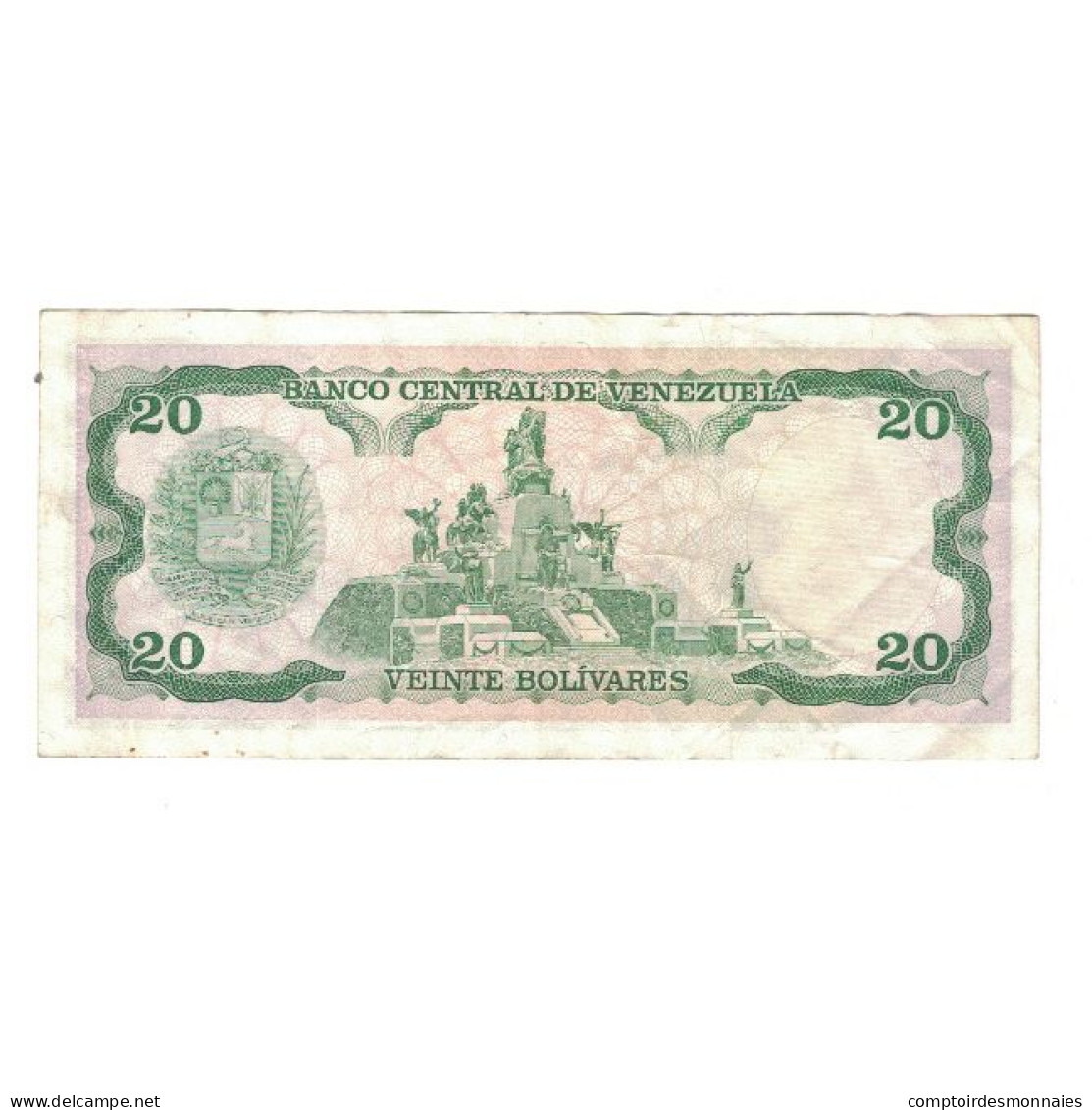Billet, Venezuela, 20 Bolivares, 1995, 1995-06-05, KM:63e, TTB - Venezuela