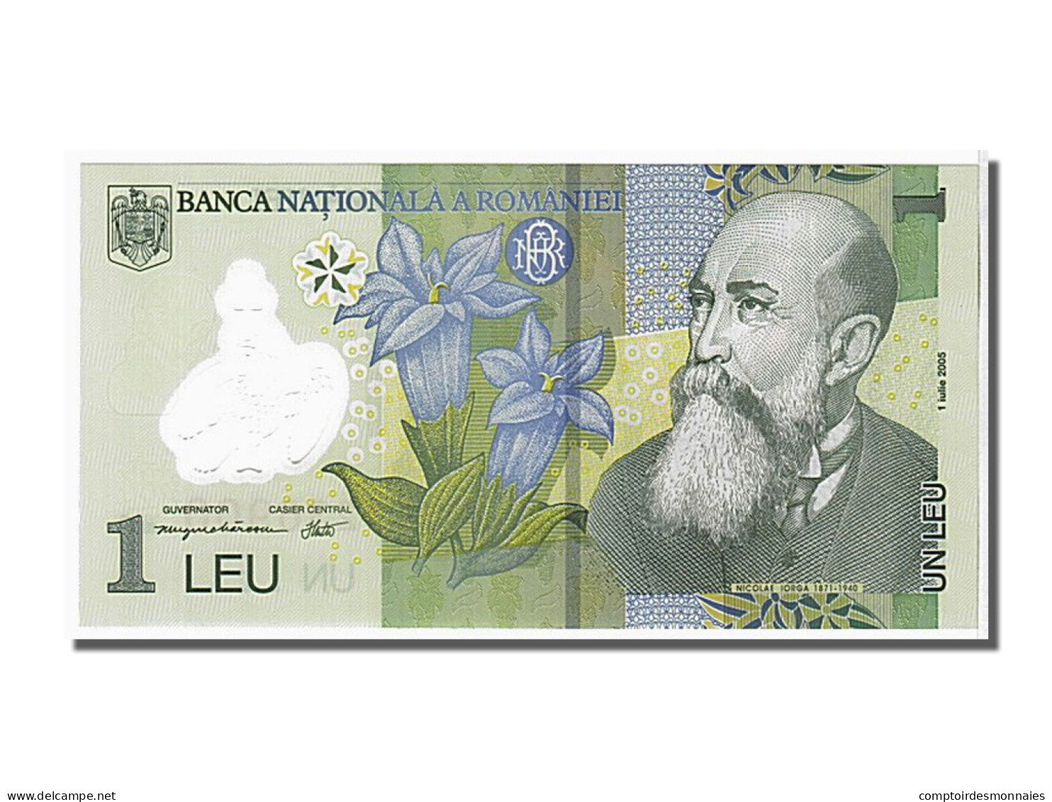 Billet, Roumanie, 1 Leu, 2005, KM:117a, NEUF - Romania