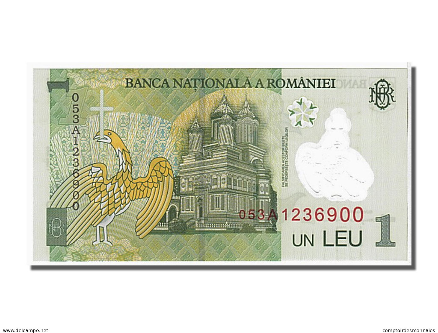 Billet, Roumanie, 1 Leu, 2005, KM:117a, NEUF - Roemenië