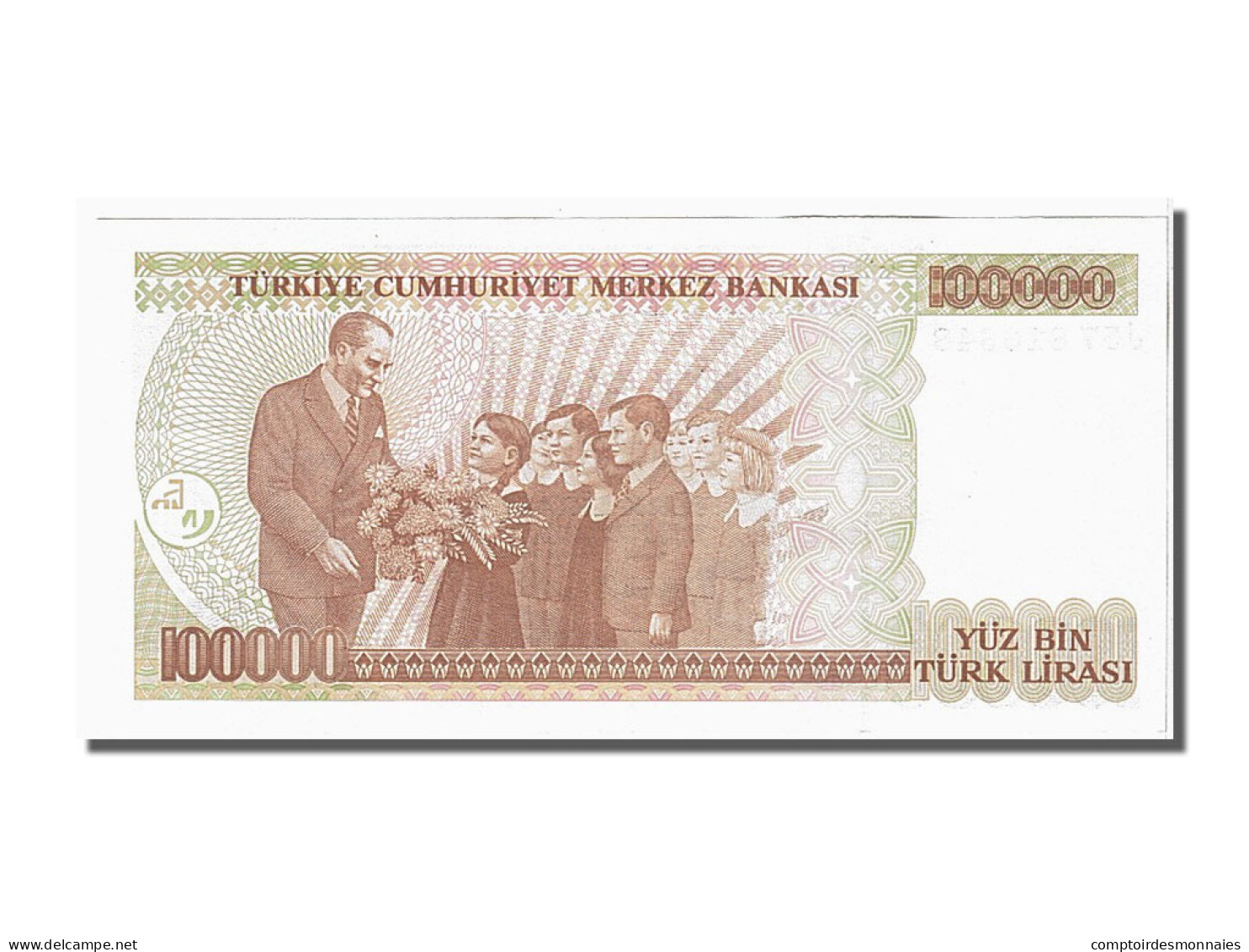 Billet, Turquie, 100,000 Lira, 1970, NEUF - Turquie