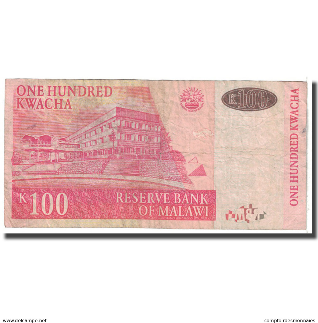 Billet, Malawi, 100 Kwacha, 2009, 2009-10-31, KM:54d, B - Malawi