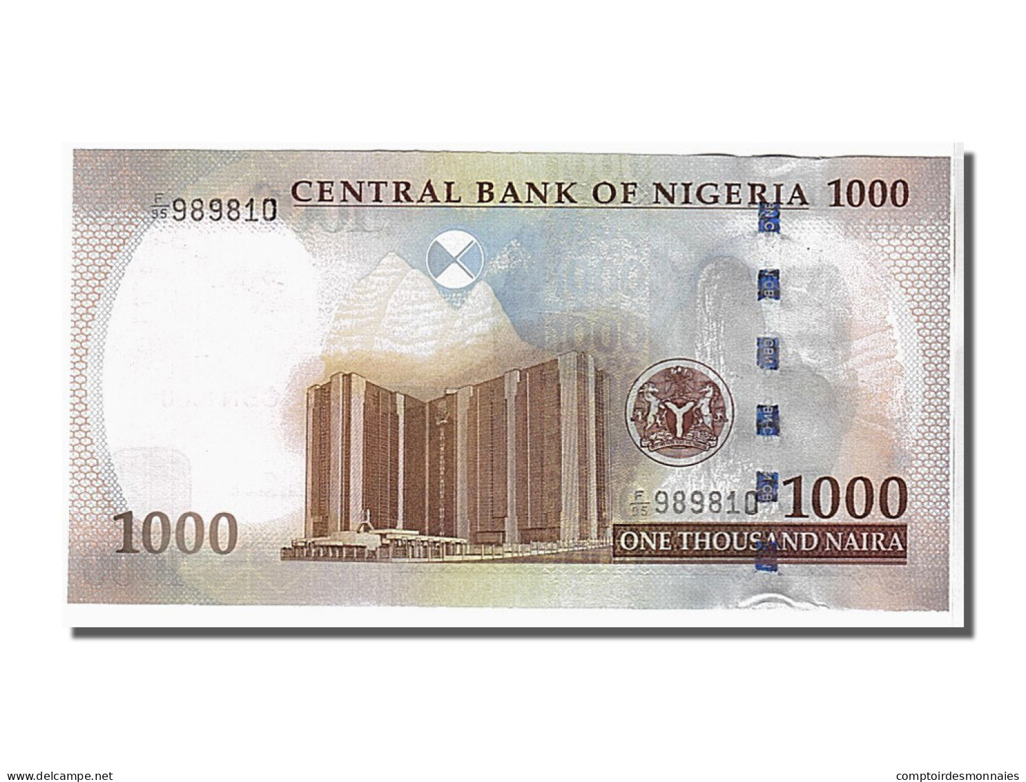 Billet, Nigéria, 1000 Naira, 2011, KM:36e, SPL - Nigeria