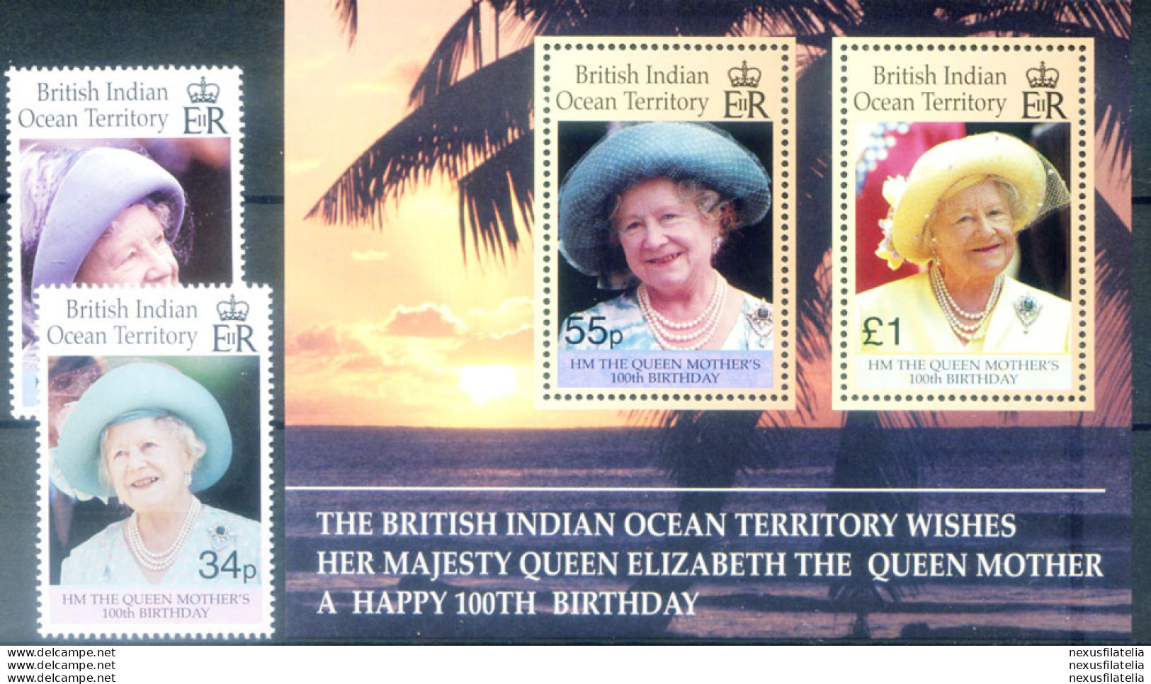 Famiglia Reale 2000. - British Indian Ocean Territory (BIOT)