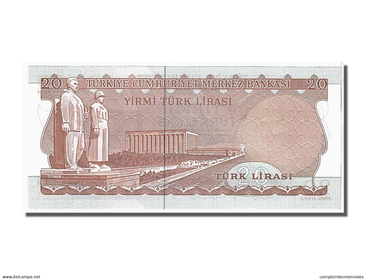 Billet, Turquie, 20 Lira, 1970, NEUF - Turquie