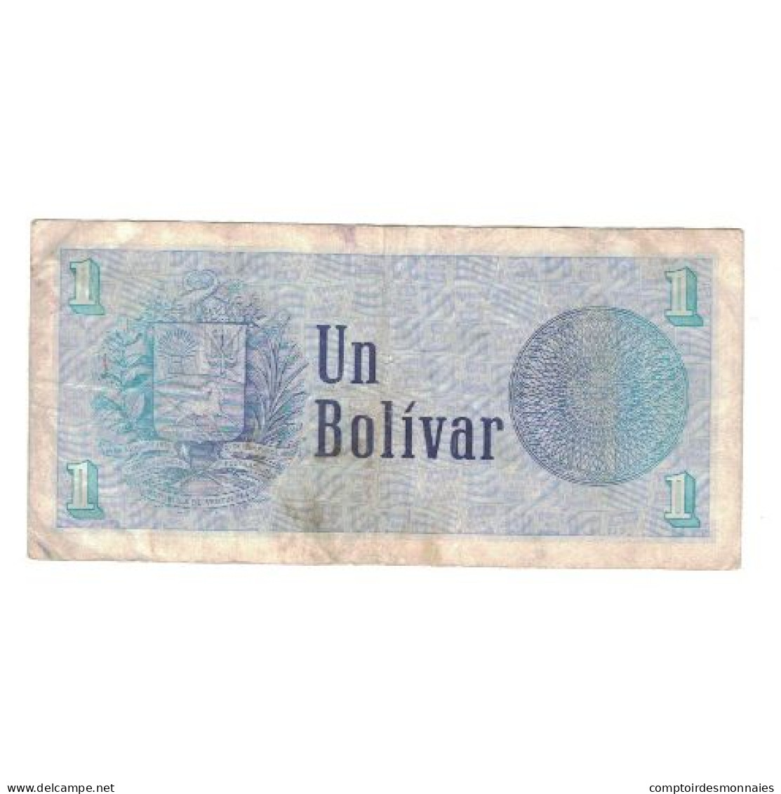 Billet, Venezuela, 1 Bolivar, 1989, 1989-10-05, KM:68, TB+ - Venezuela