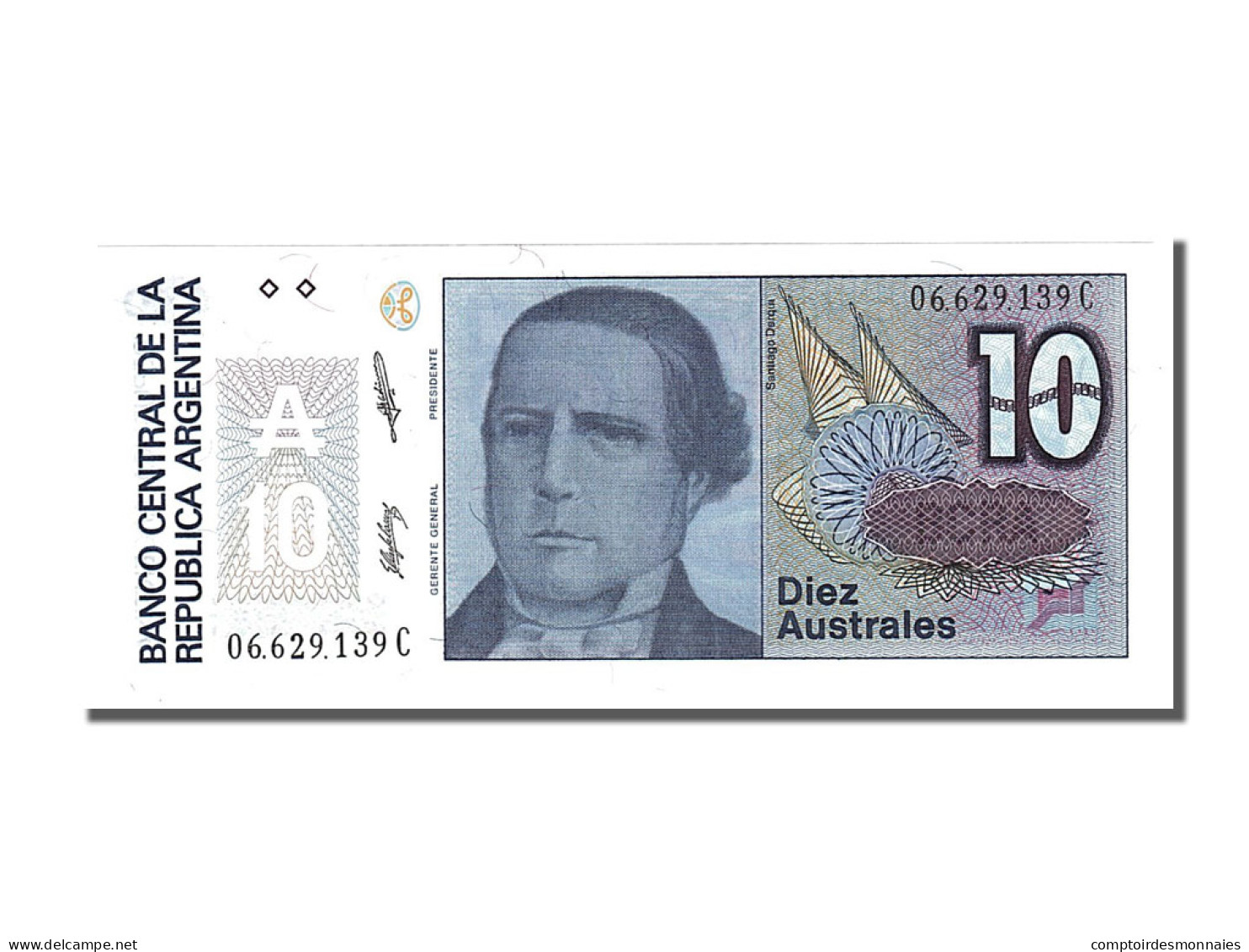 Billet, Argentine, 10 Australes, 1985, NEUF - Argentinië