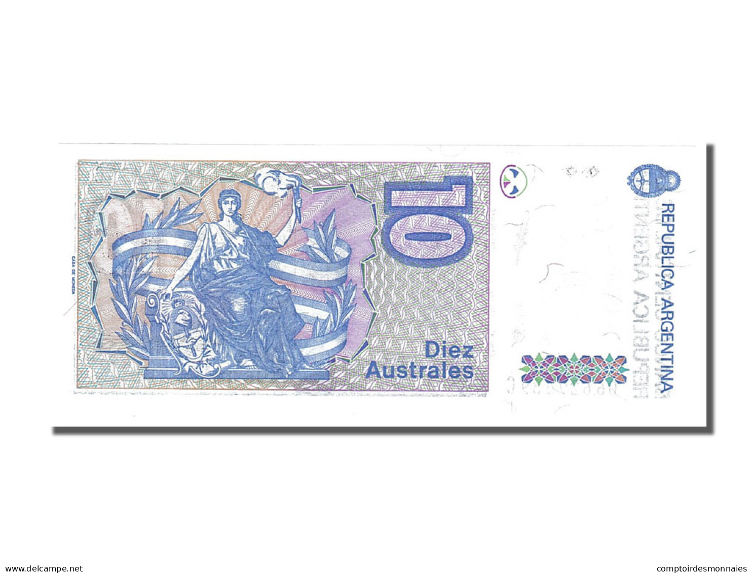 Billet, Argentine, 10 Australes, 1985, NEUF - Argentinien