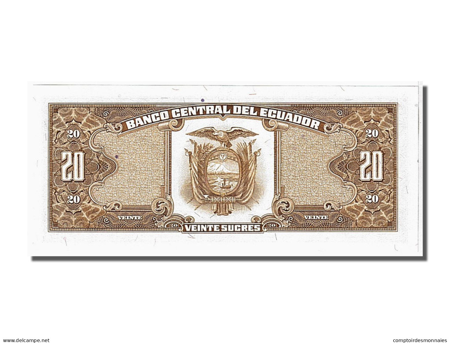 Billet, Équateur, 20 Sucres, 1988, 1988-11-22, KM:121Aa, NEUF - Equateur