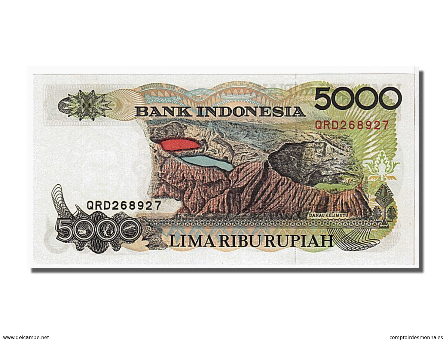 Billet, Indonésie, 5000 Rupiah, 1992, KM:130a, NEUF - Indonesien