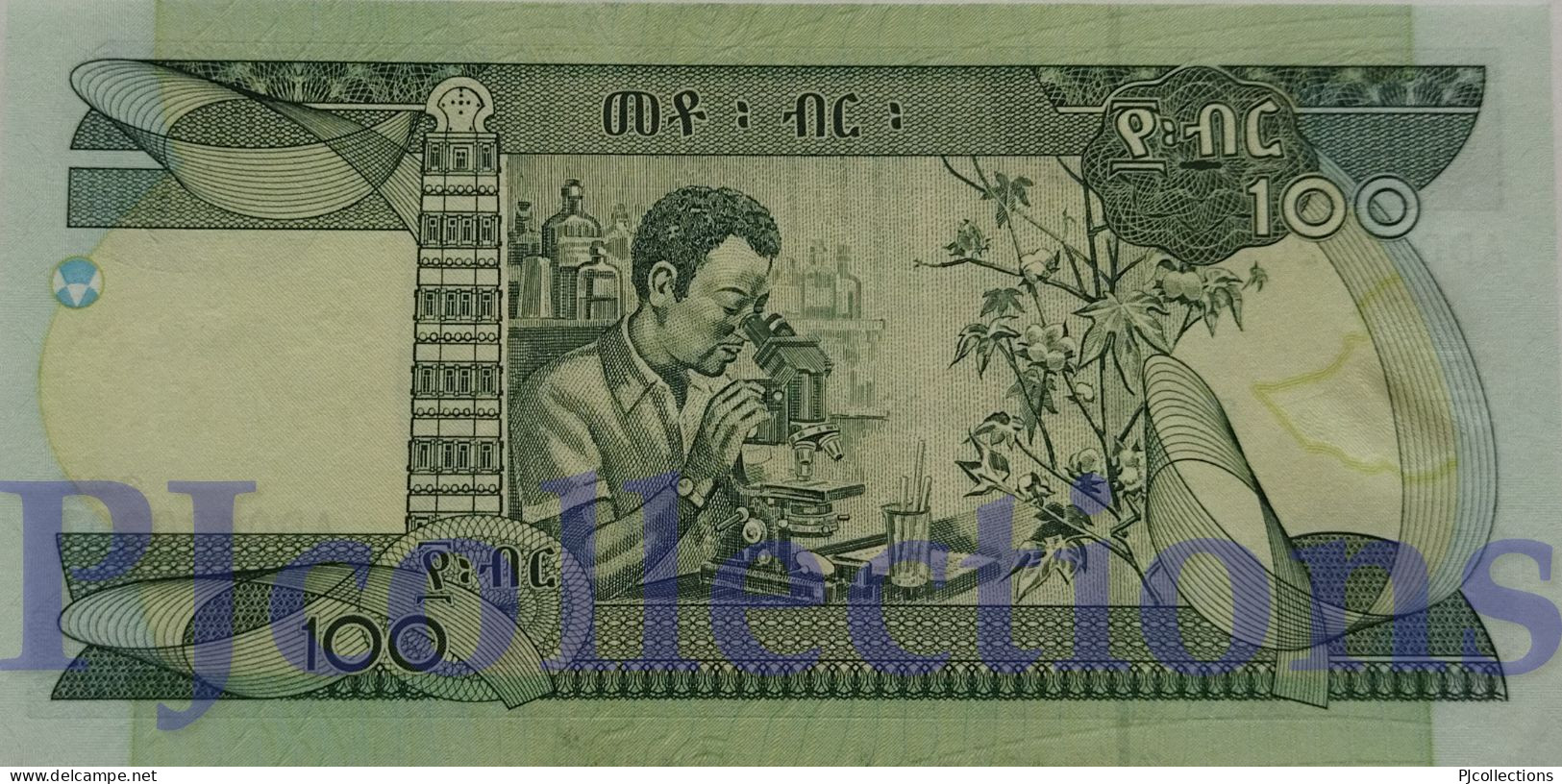 ETHIOPIA 100 BIRR 2003 PICK 52a UNC - Ethiopie