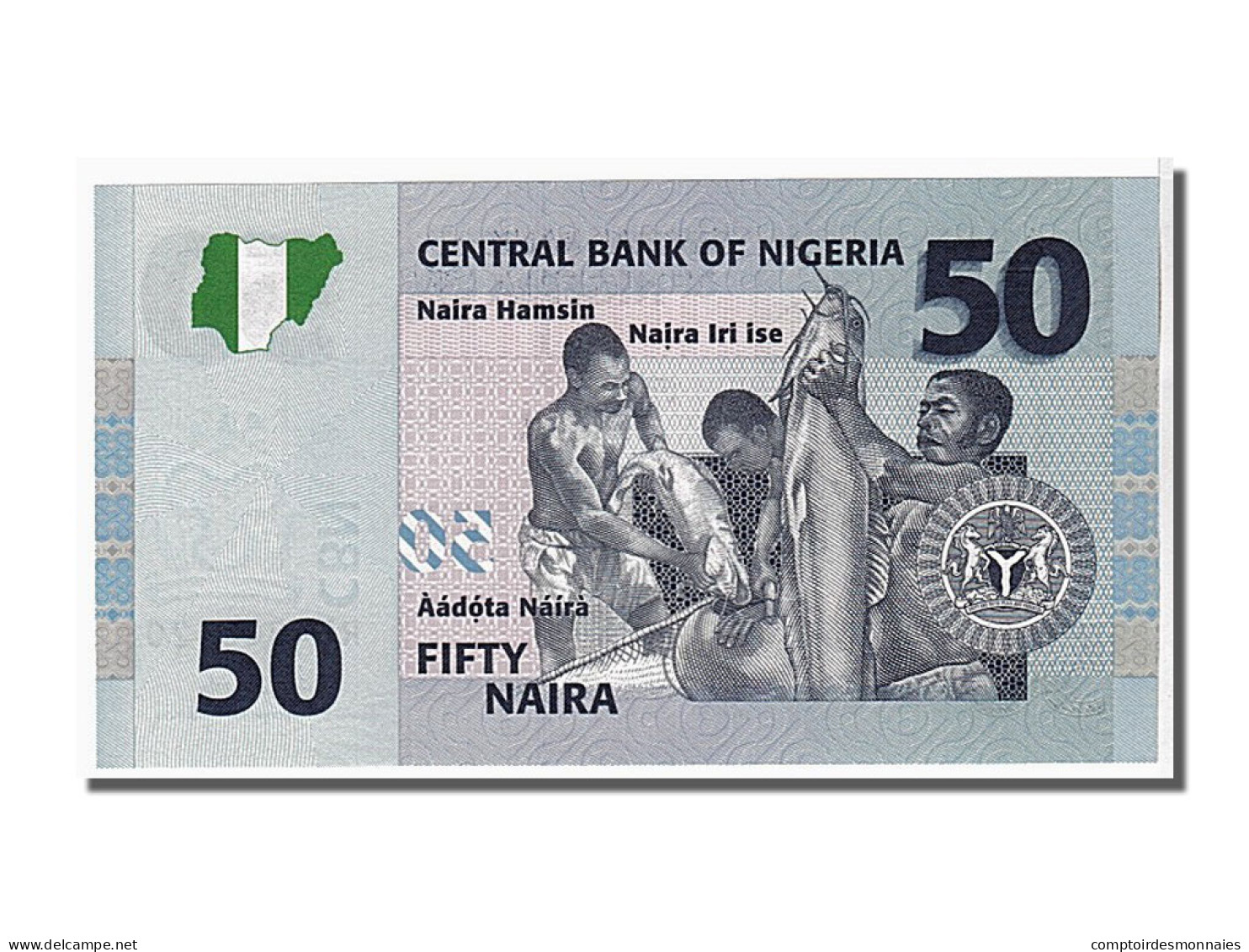 Billet, Nigéria, 50 Naira, 2007, KM:35b, NEUF - Nigeria