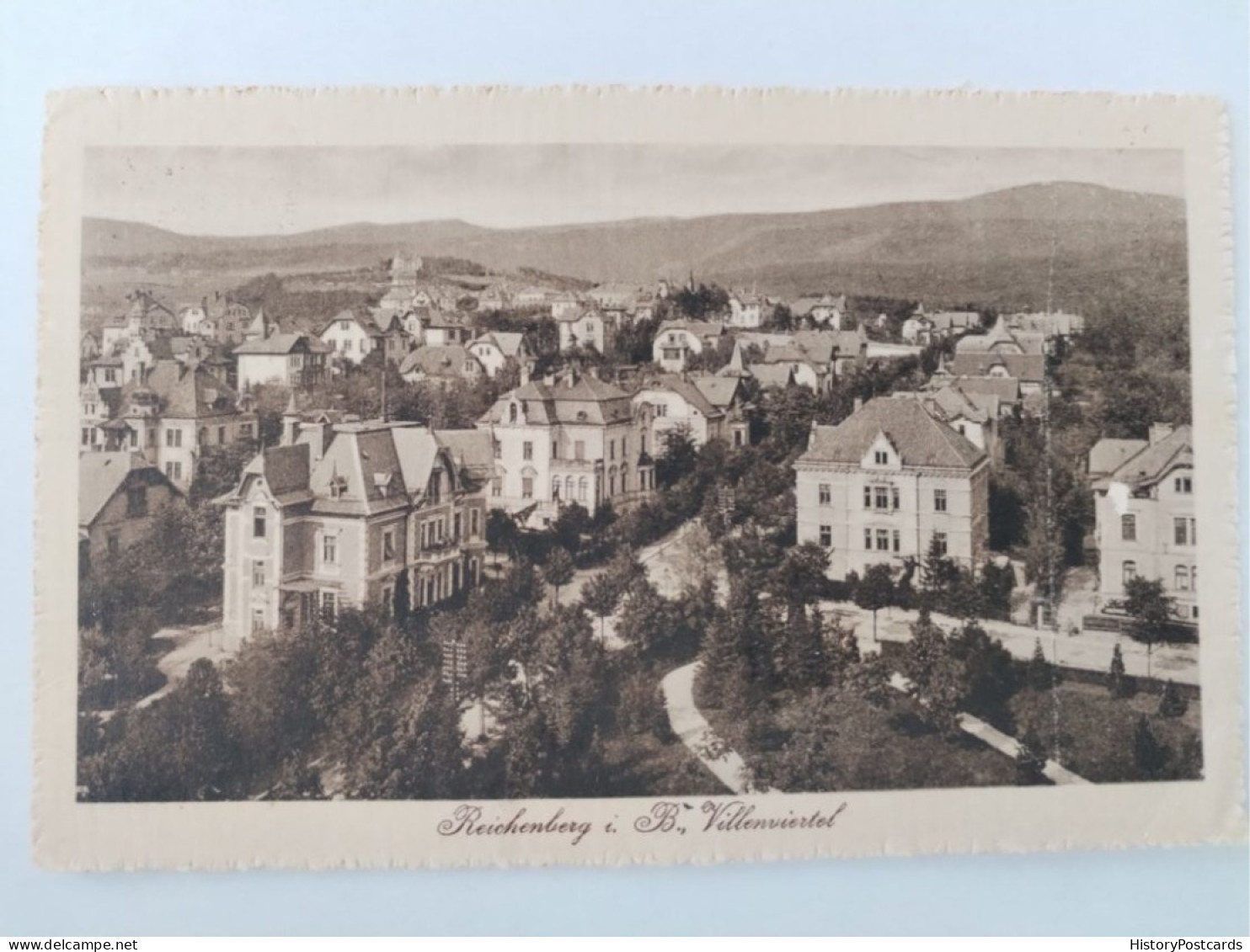 Reichenberg In Böhmen,  Villenviertel,  Liberec, 1913 - Böhmen Und Mähren