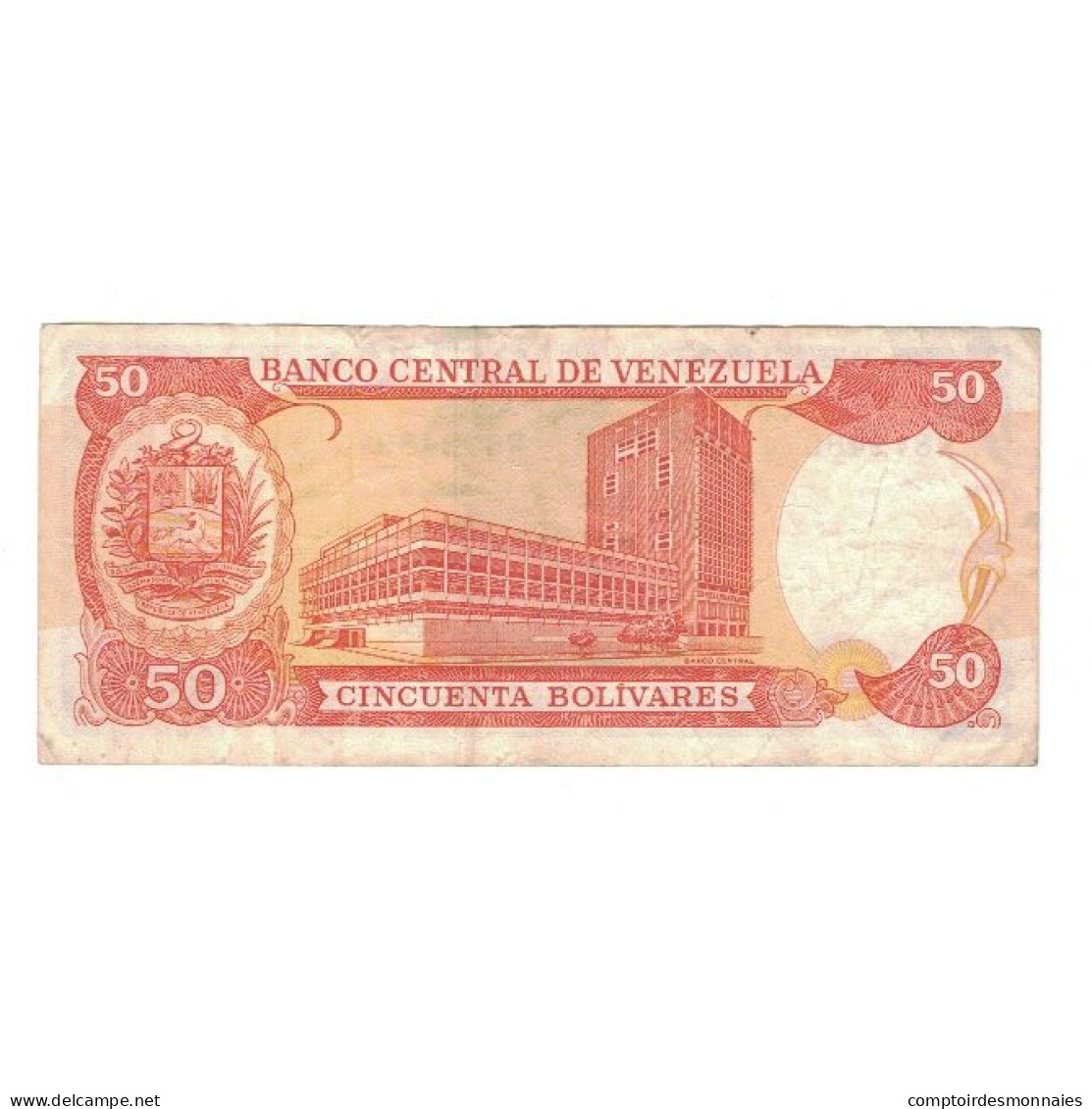 Billet, Venezuela, 50 Bolivares, 1995, 1995-06-05, KM:65e, TB+ - Venezuela