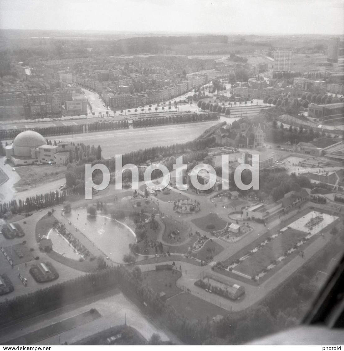 4 NEGATIVES SET 1964 BRUXELLES BELGIQUE BELGIUM AMATEUR 60mm NEGATIVE NOT PHOTO FOTO - Non Classificati