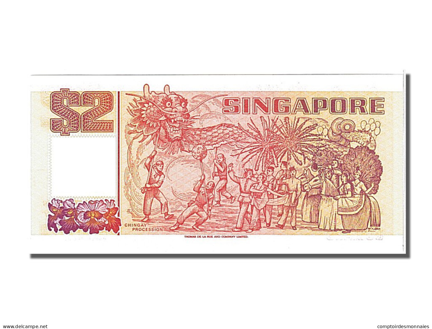 Billet, Singapour, 2 Dollars, 1997, NEUF - Singapour
