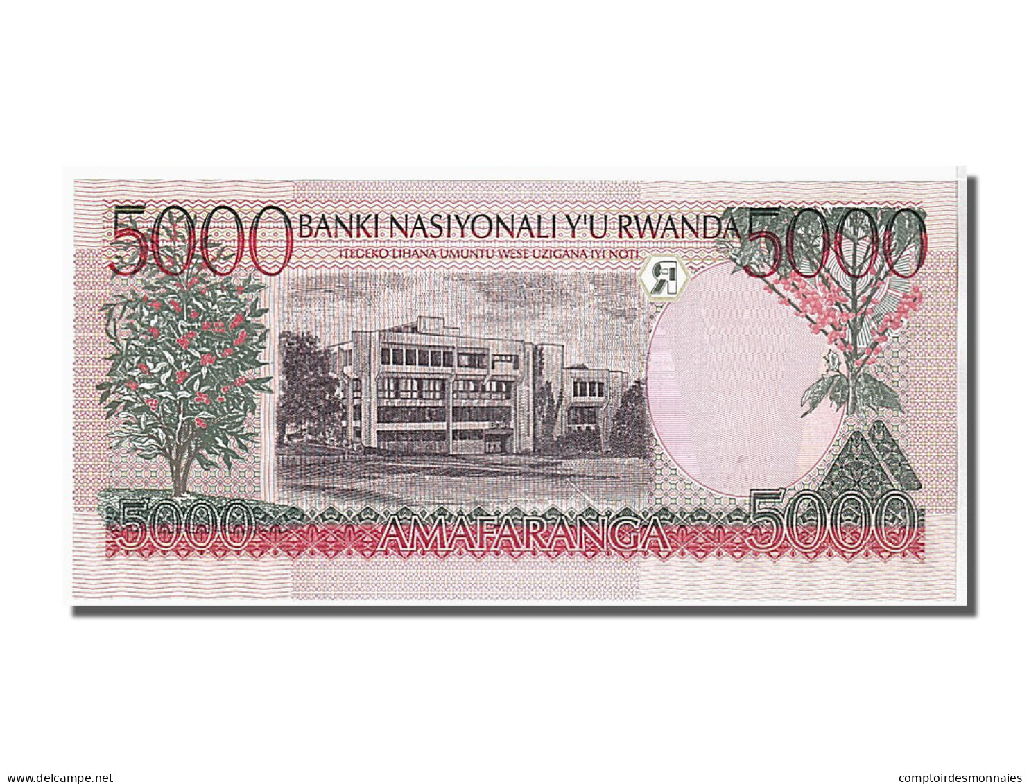 Billet, Rwanda, 5000 Francs, 1998, KM:28a, NEUF - Ruanda