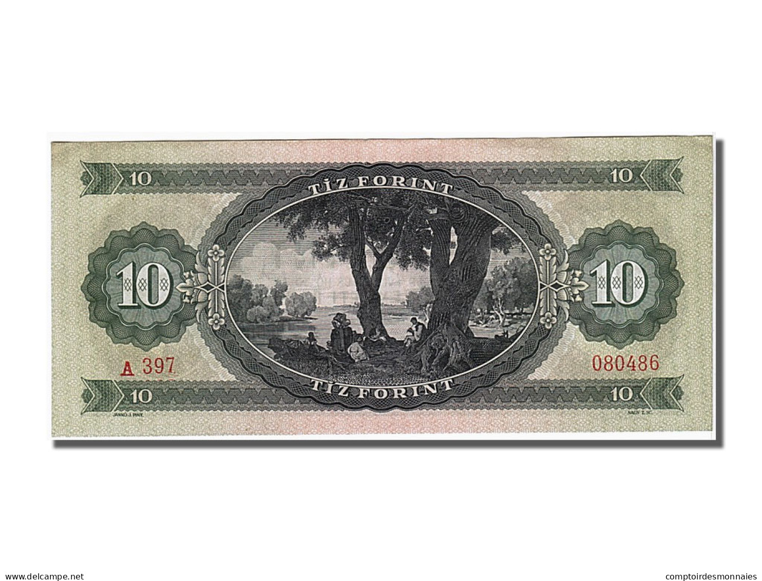 Billet, Hongrie, 10 Forint, 1969, 1969-06-30, NEUF - Hungría