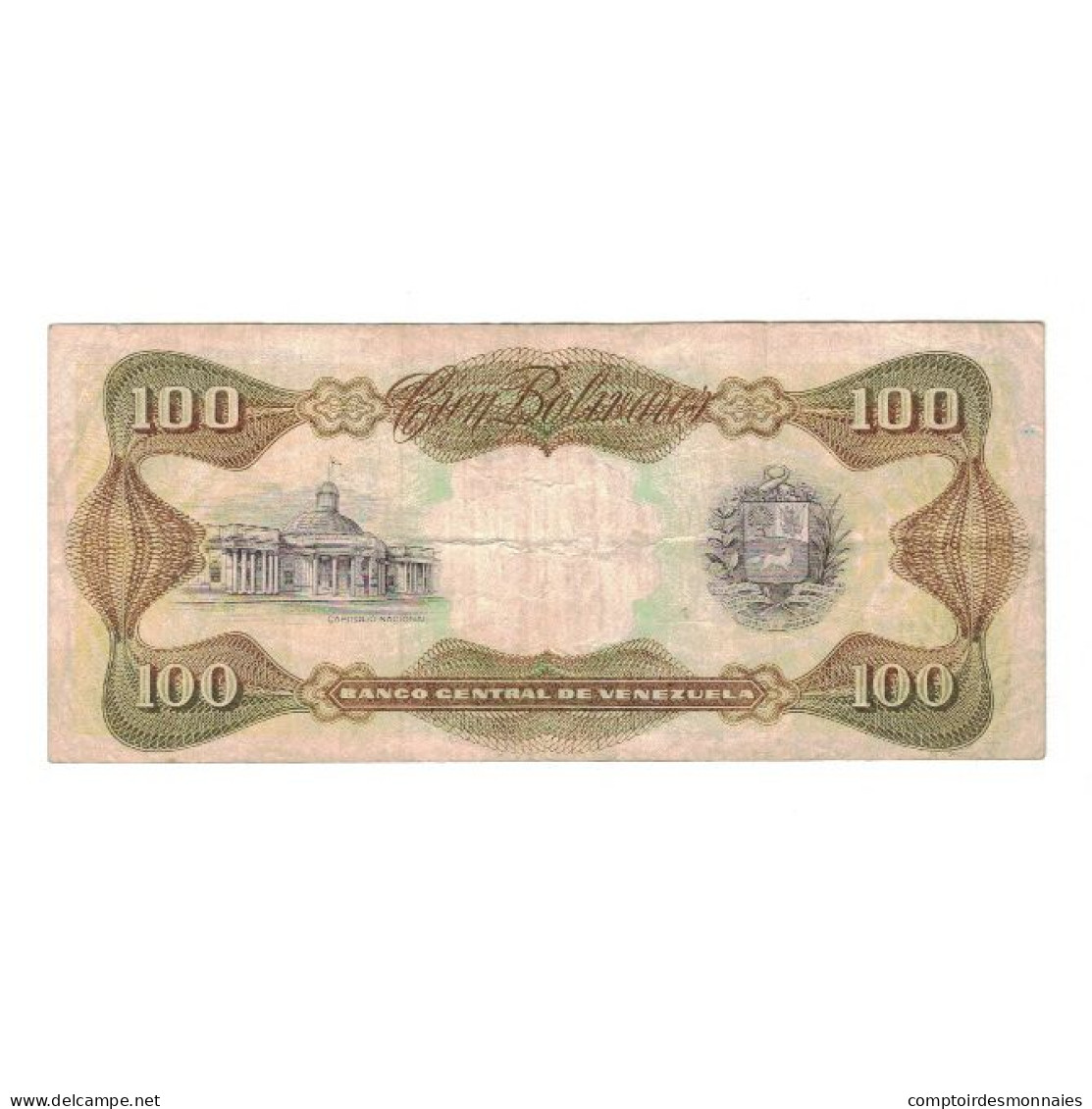 Billet, Venezuela, 100 Bolivares, 1998, 1998-02-05, KM:66f, TTB - Venezuela