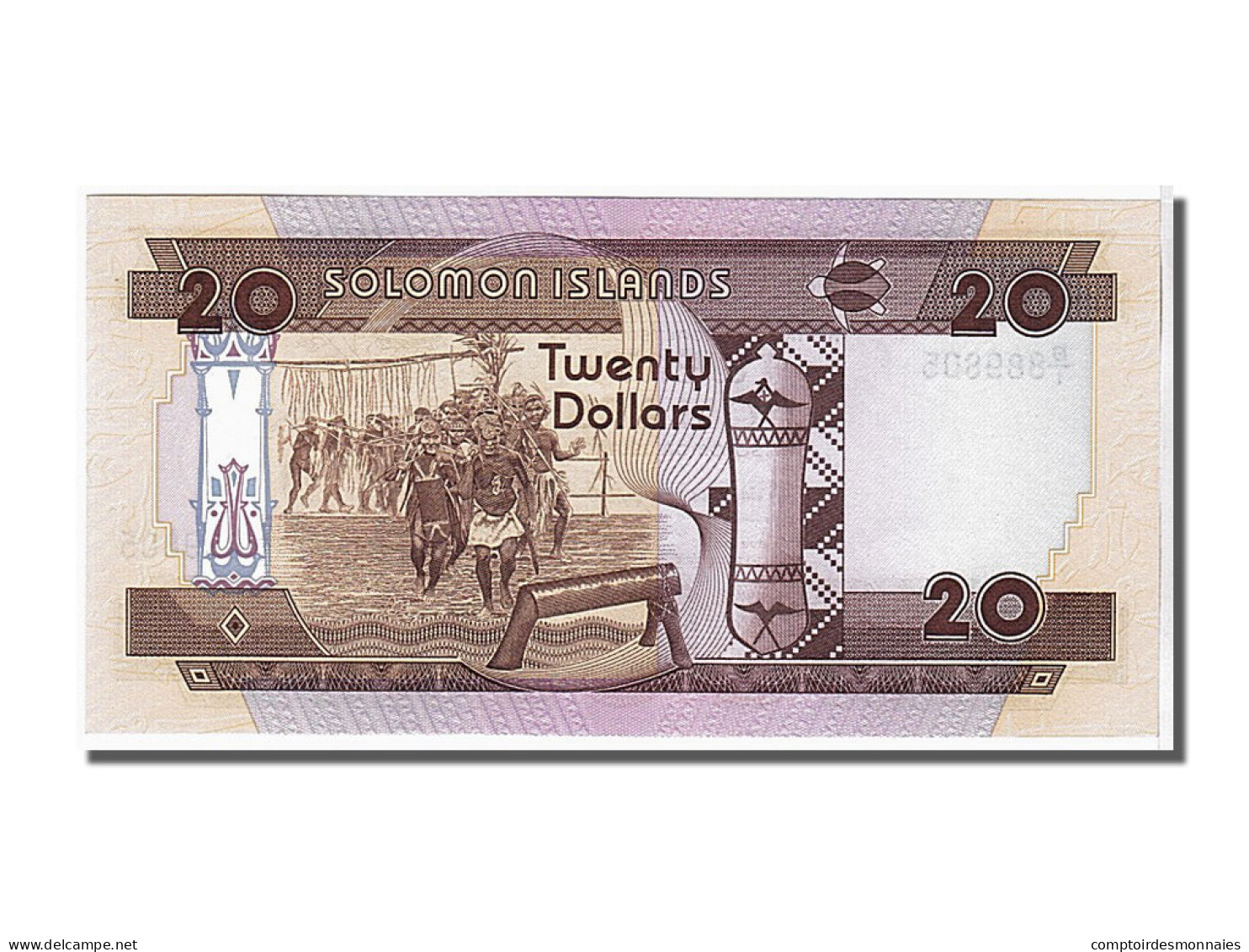 Billet, Îles Salomon, 20 Dollars, 1986, NEUF - Salomons