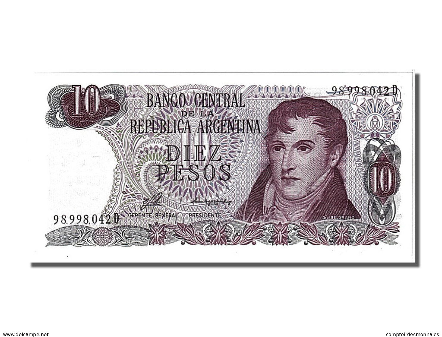 Billet, Argentine, 10 Pesos, 1976, NEUF - Argentine