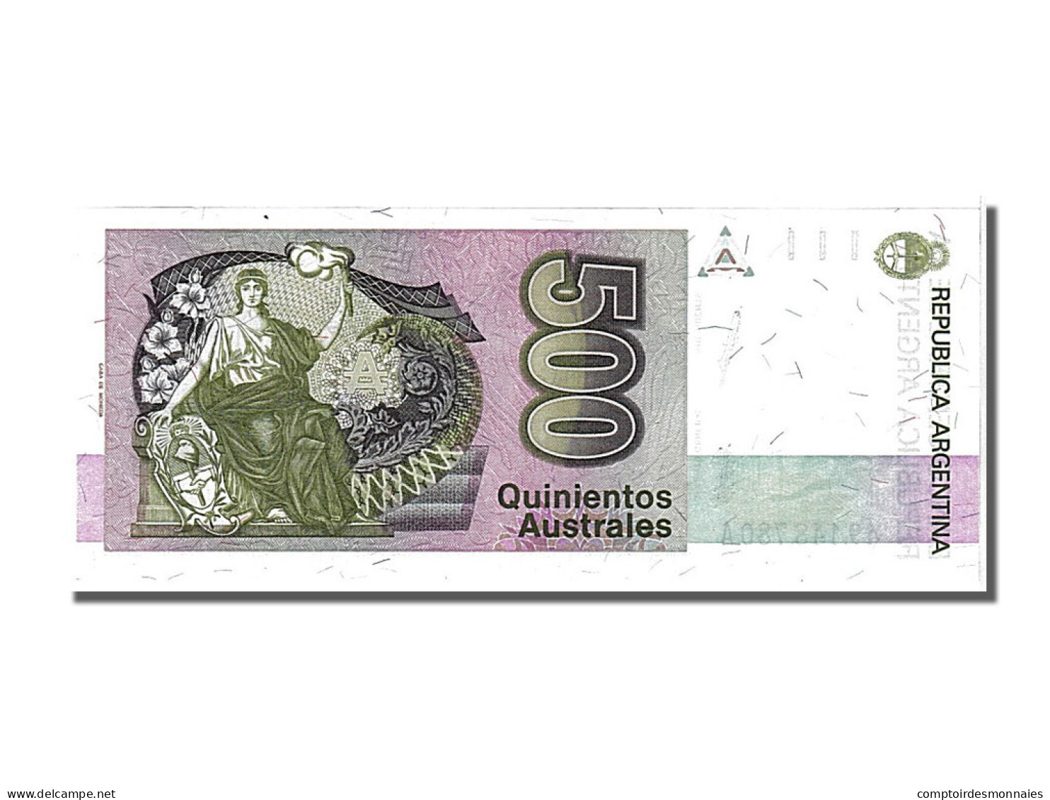 Billet, Argentine, 500 Australes, 1988, NEUF - Argentine