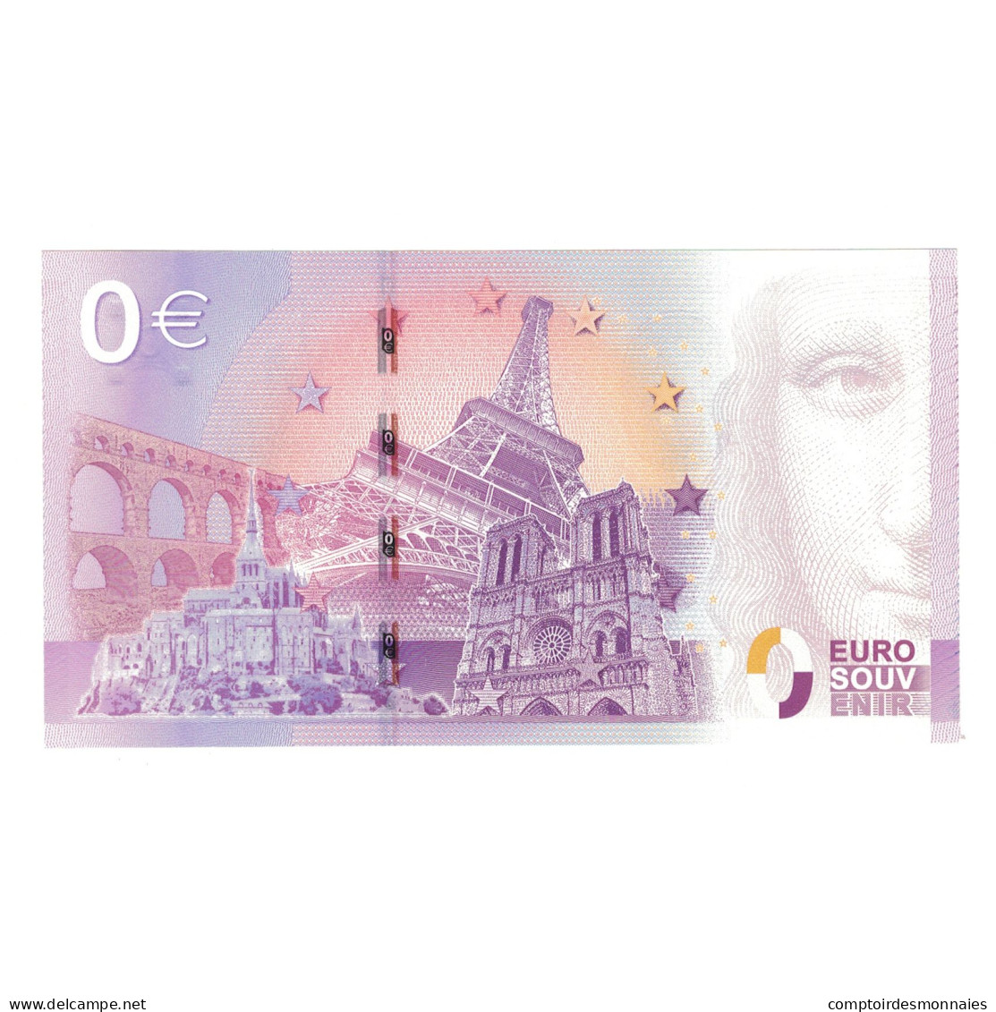 France, Billet Touristique - 0 Euro, 2015, UEAL000814, DOMAINE DE CHAUMONT SUR - Autres & Non Classés