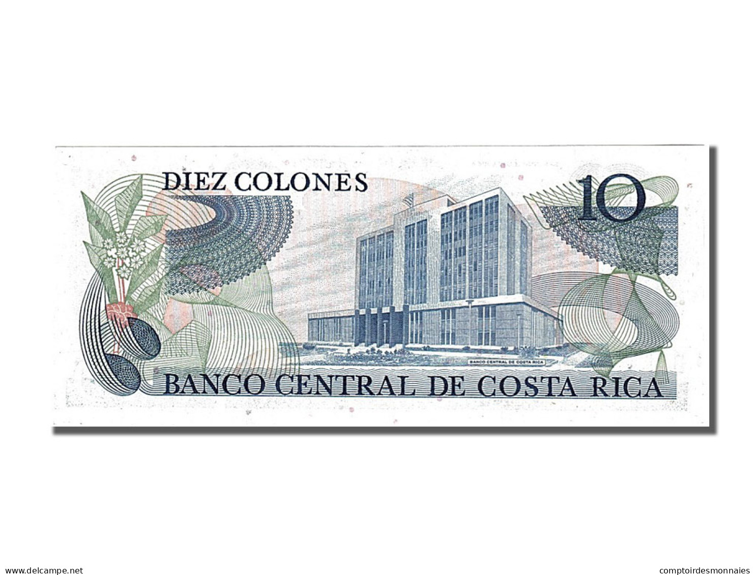 Billet, Costa Rica, 10 Colones, 1987, 1987-02-18, NEUF - Costa Rica