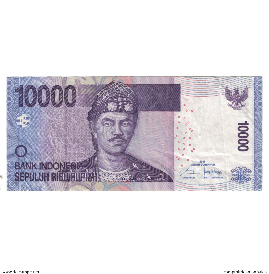 Billet, Indonésie, 10,000 Rupiah, 2015, KM:143a, SUP - Indonésie
