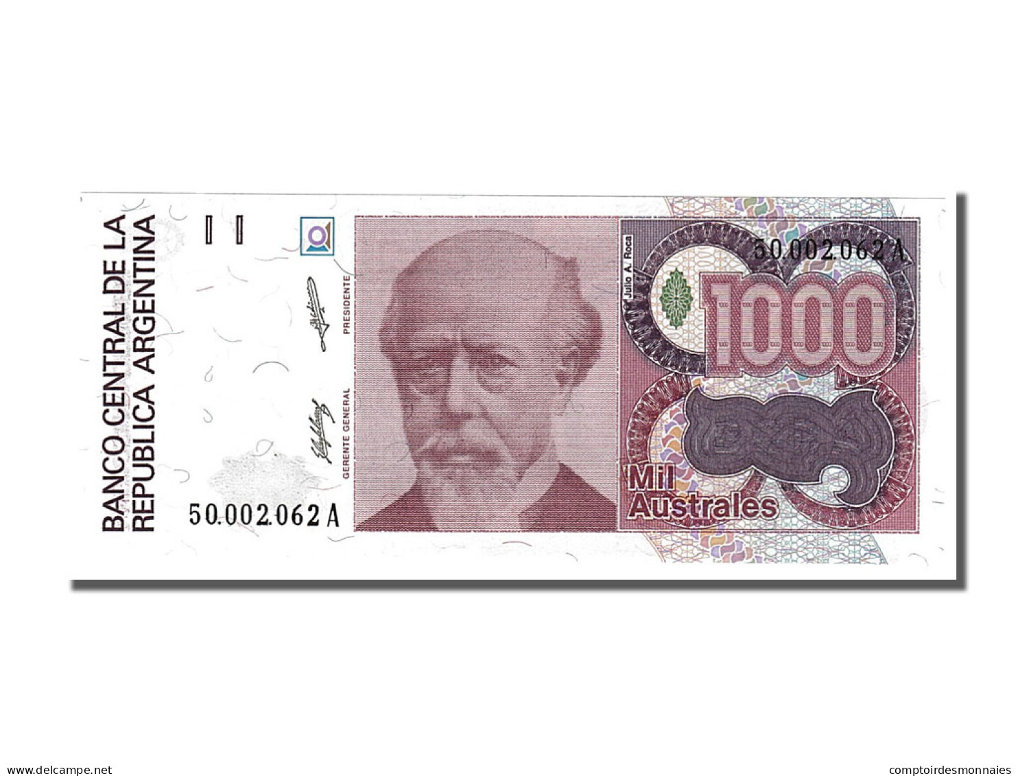 Billet, Argentine, 1000 Australes, 1988, NEUF - Argentina